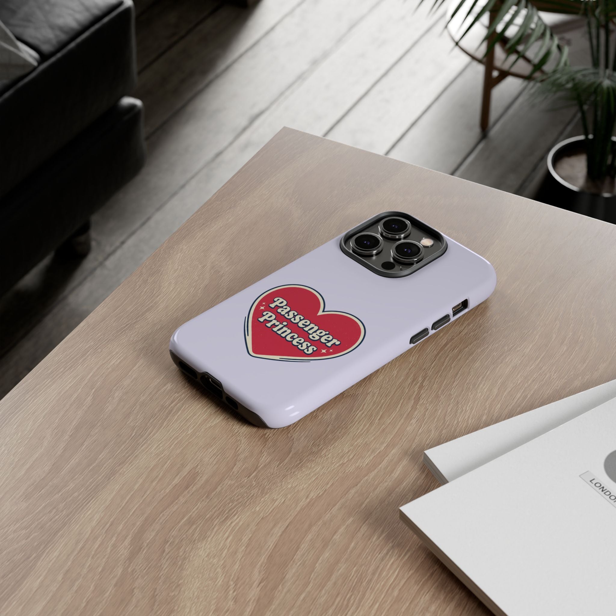 Panda with Headphones Tough Phone Case — Cute Music-Loving Panda Protective Phone Cover
