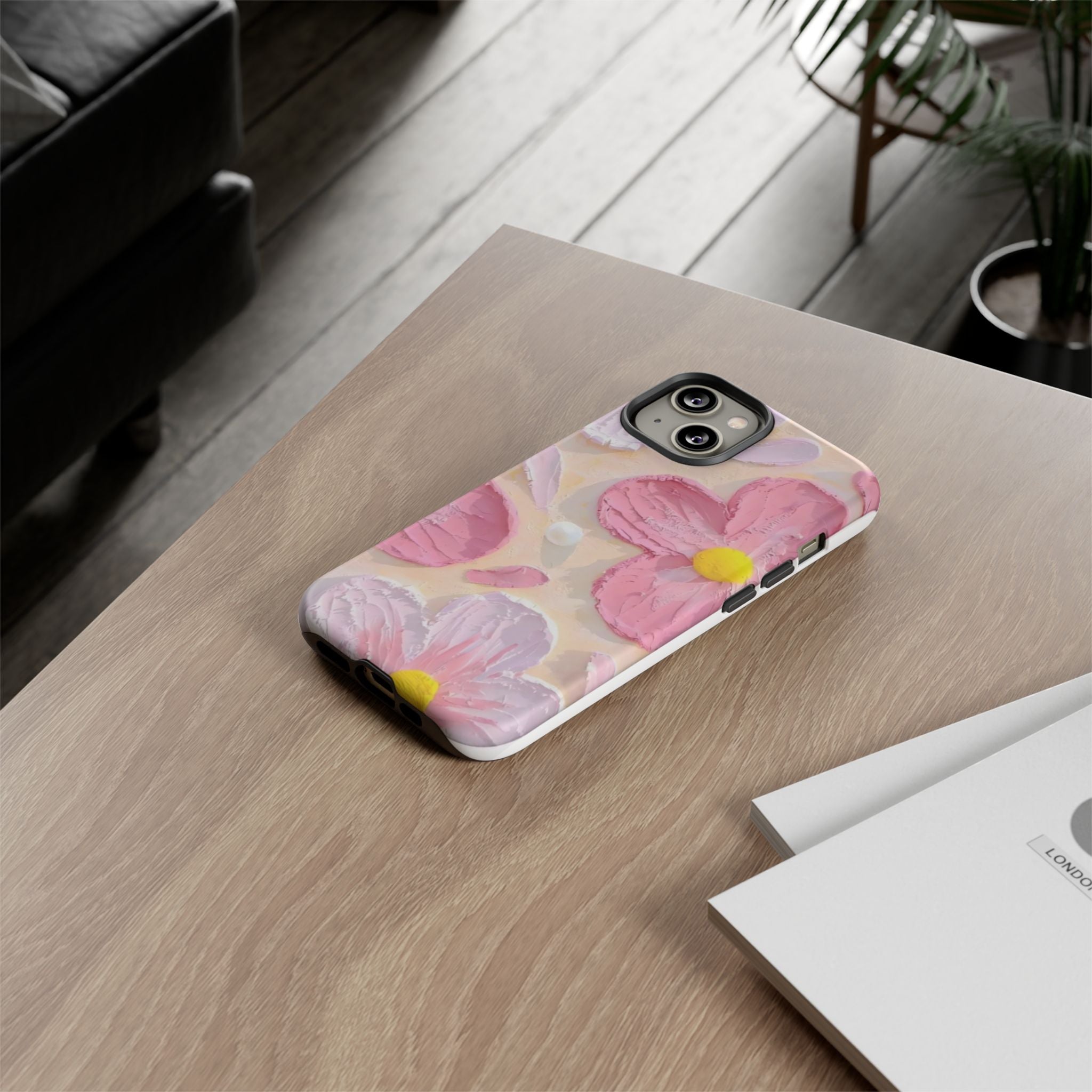 Floral Pink Buttercream Phone Case