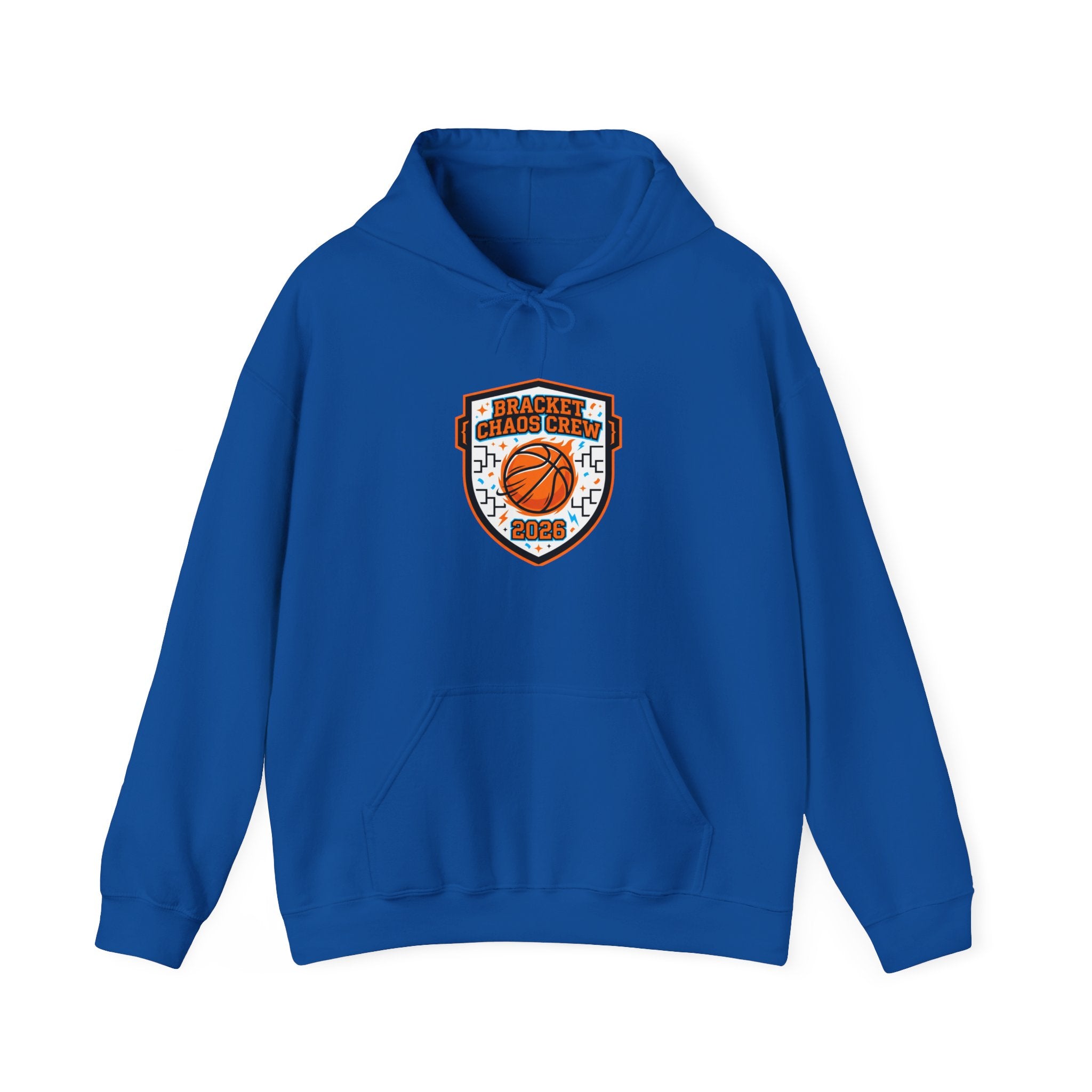 Bracket Buzzer Beater Shield Hoodie | college tournament, hoops gameday