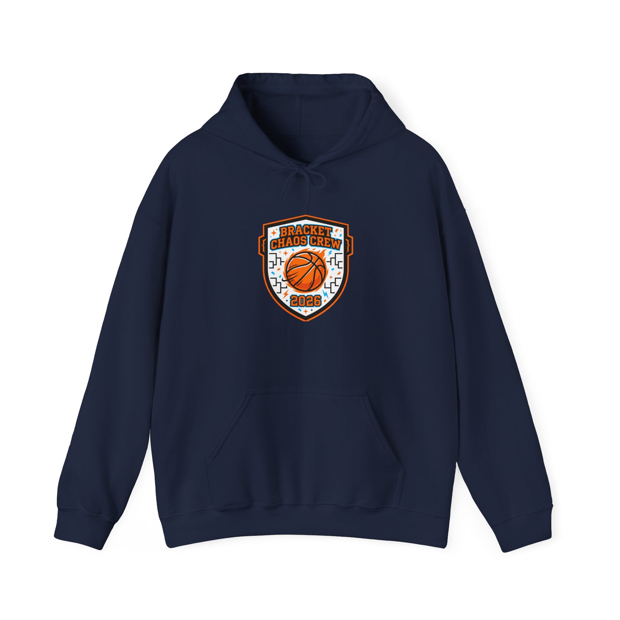 Bracket Buzzer Beater Shield Hoodie | college tournament, hoops gameday