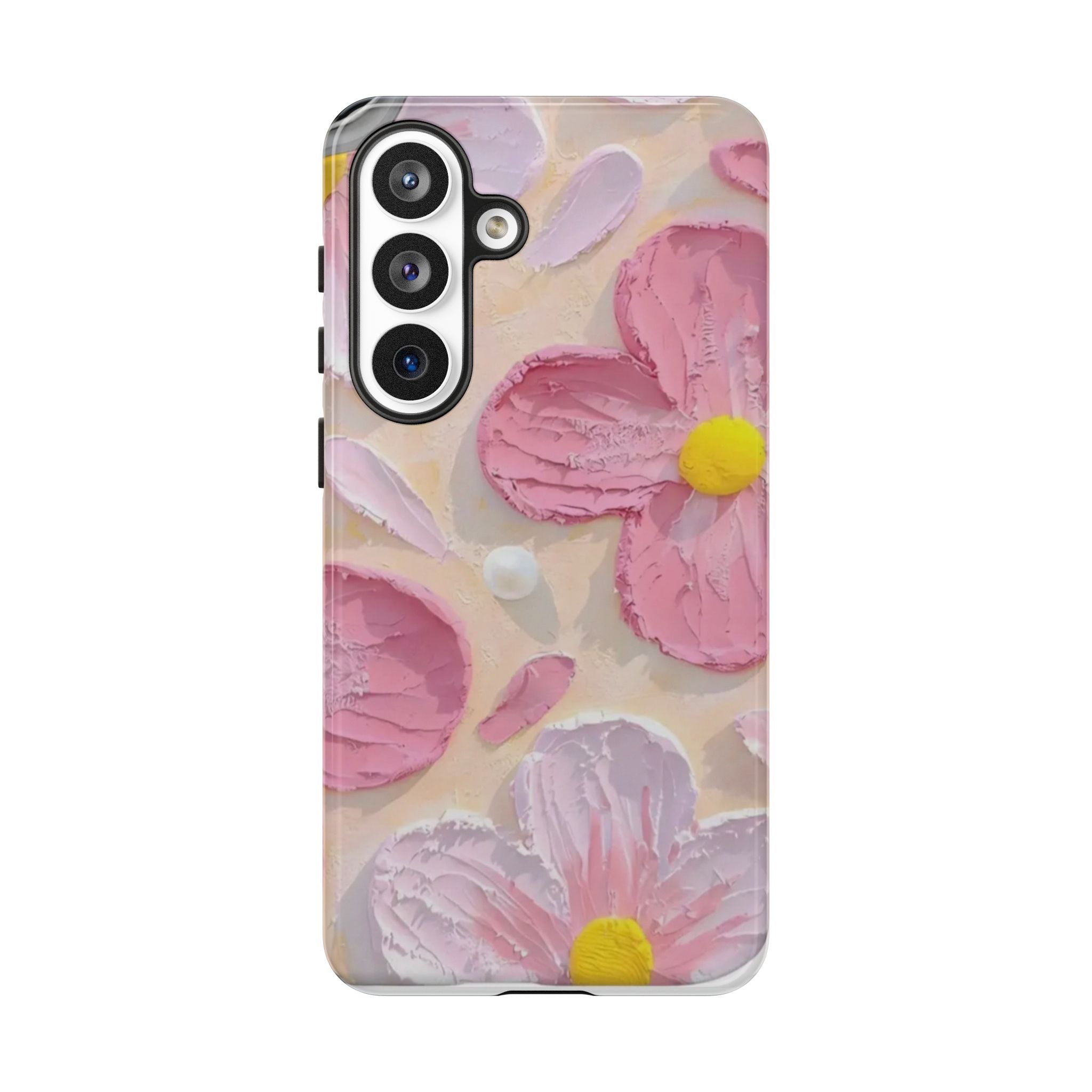 Floral Pink Buttercream Phone Case