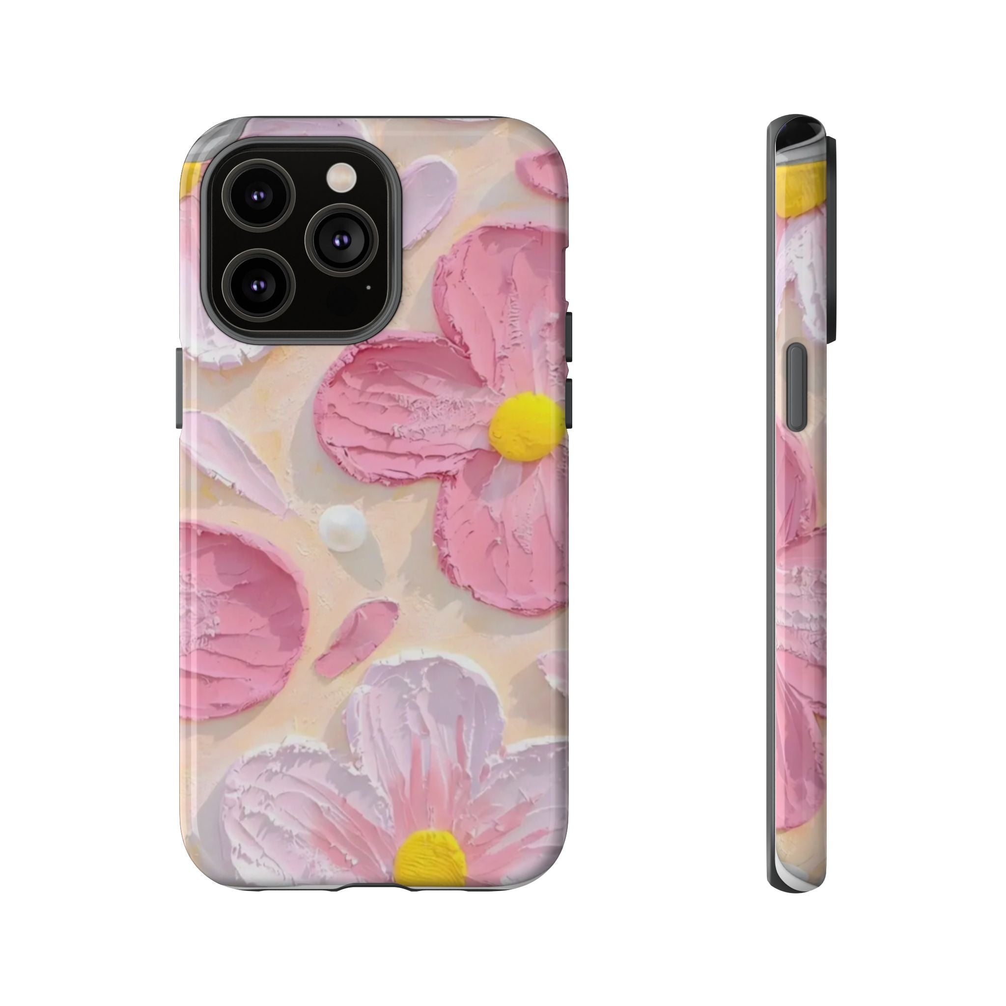 Floral Pink Buttercream Phone Case