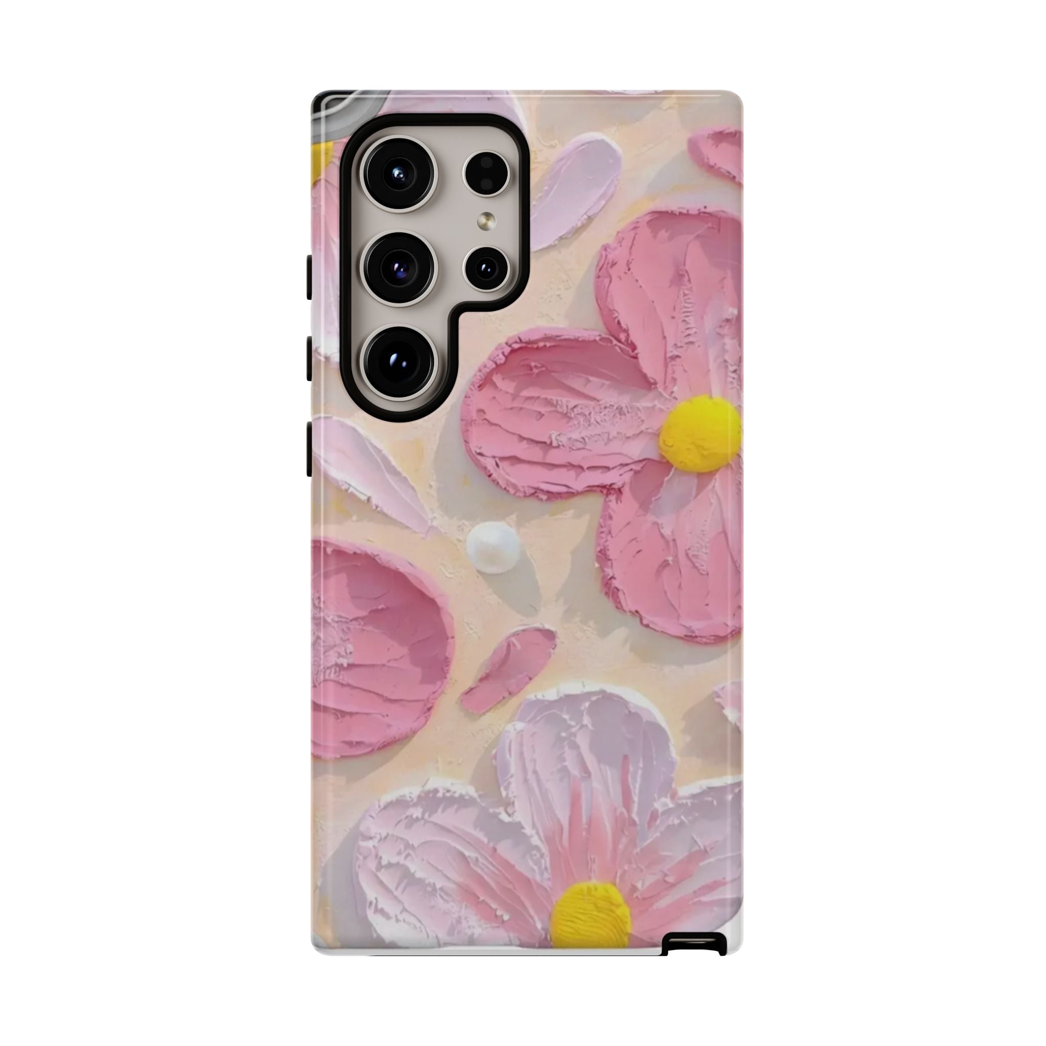 Floral Pink Buttercream Phone Case