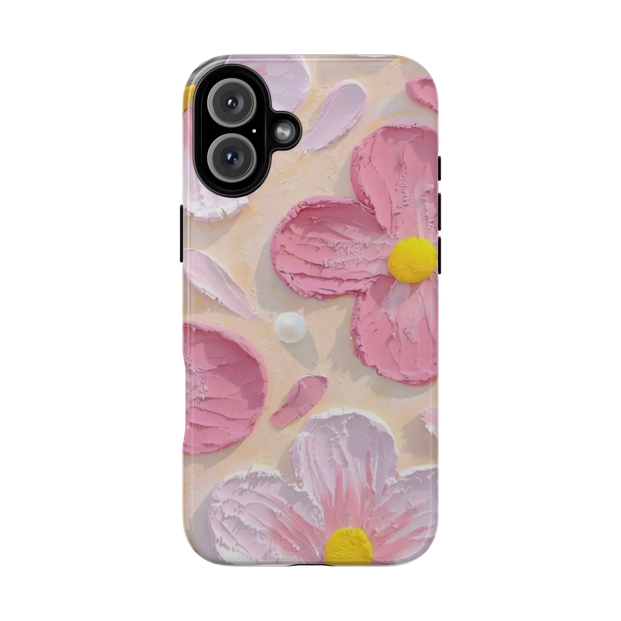Floral Pink Buttercream Phone Case