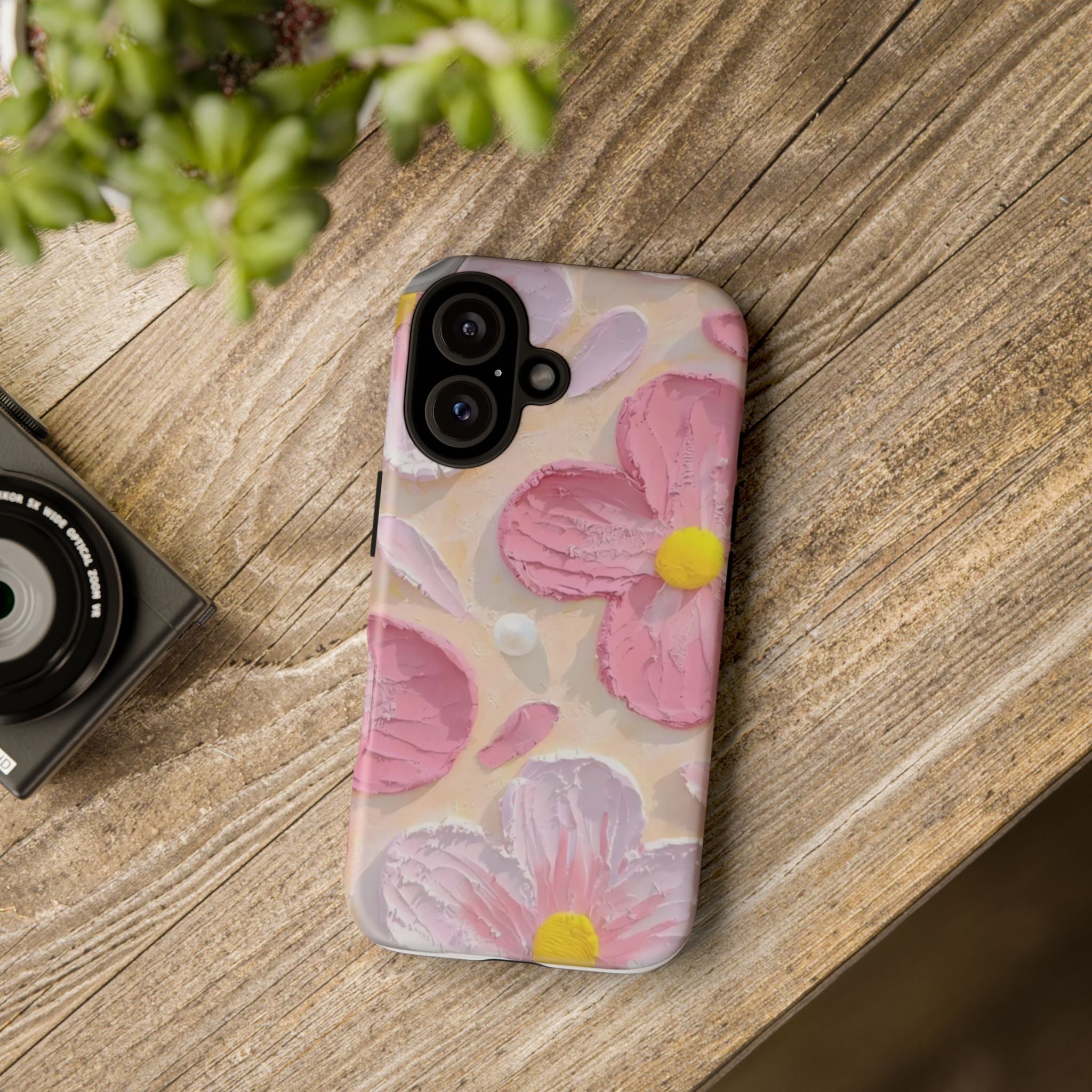 Floral Pink Buttercream Phone Case