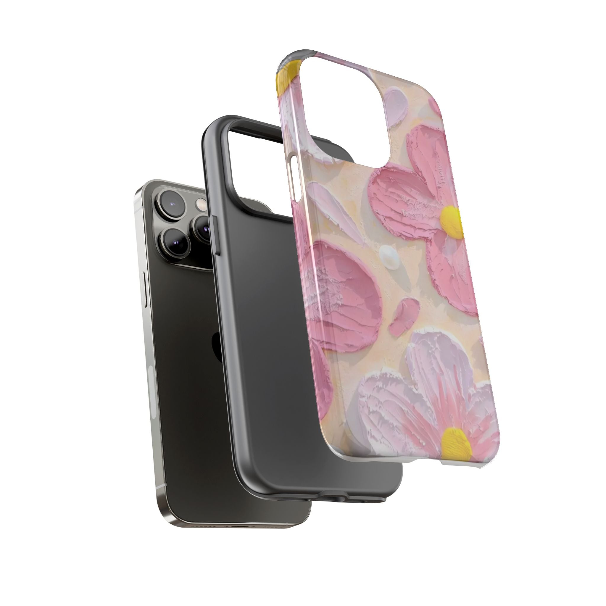 Floral Pink Buttercream Phone Case