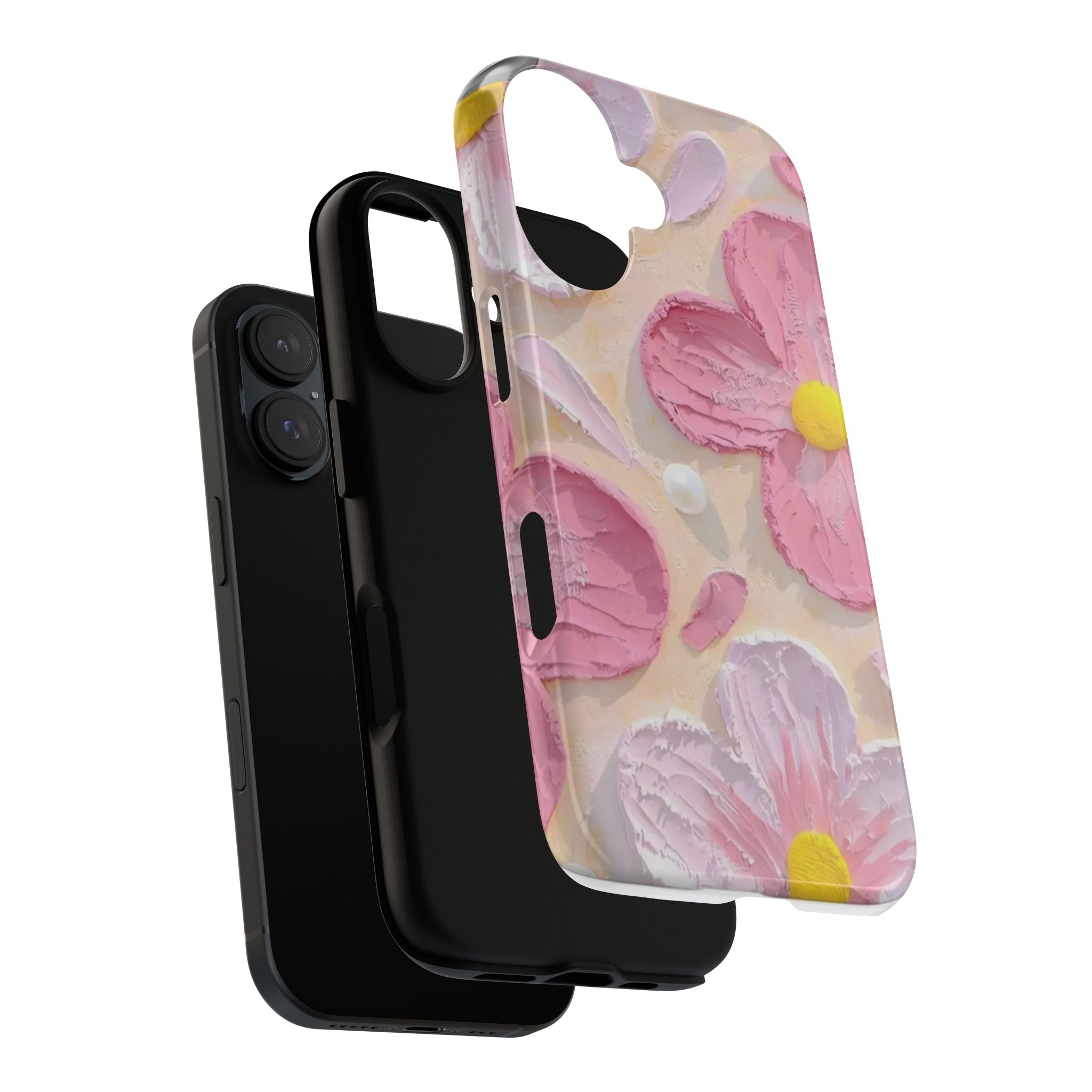 Floral Pink Buttercream Phone Case