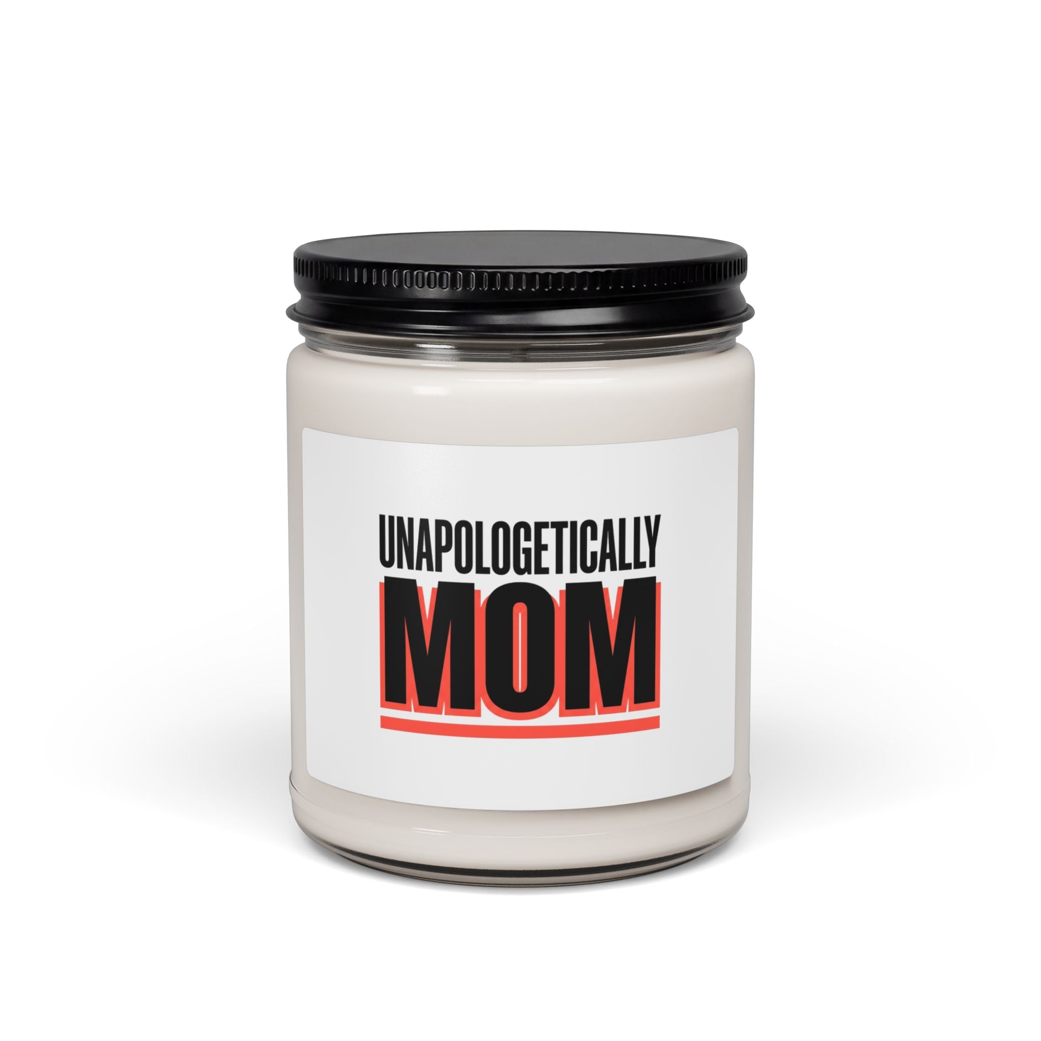 Unapologetically Mom Candle | Mother’s Day Minimal Typographic Mom