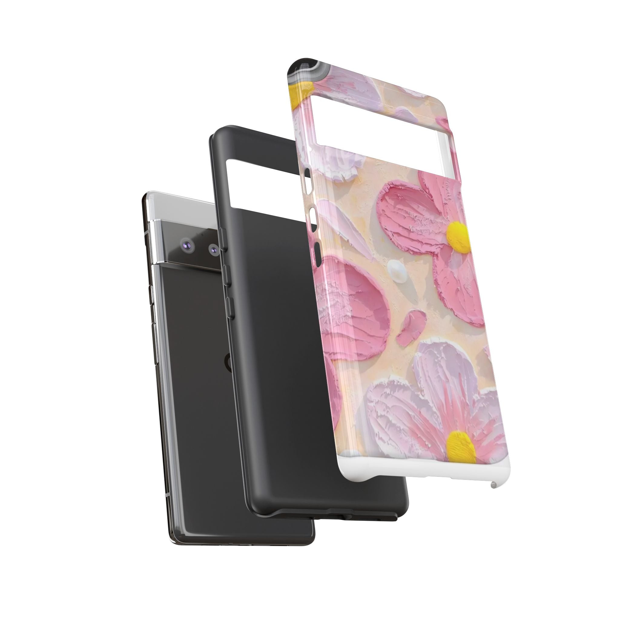 Floral Pink Buttercream Phone Case