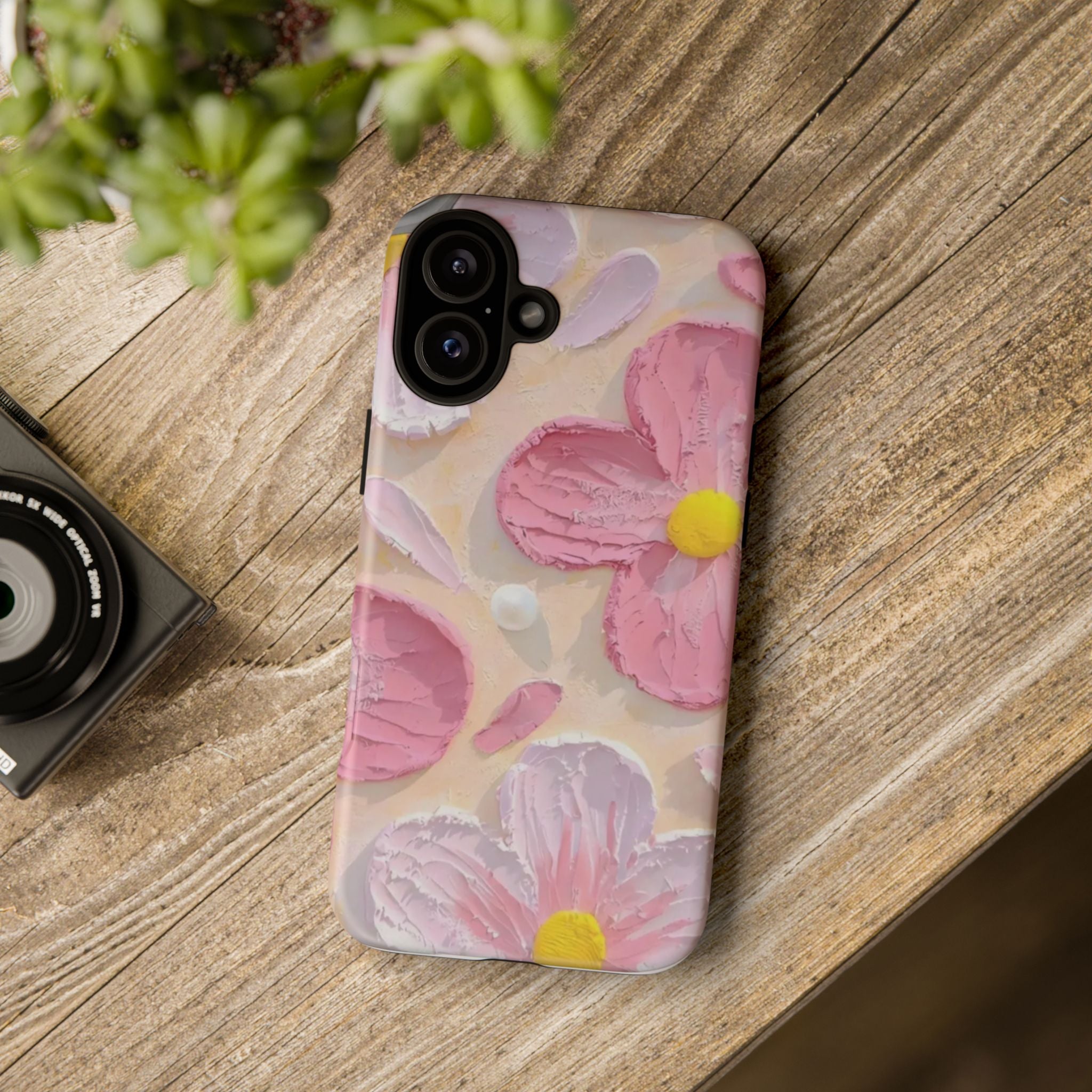 Floral Pink Buttercream Phone Case