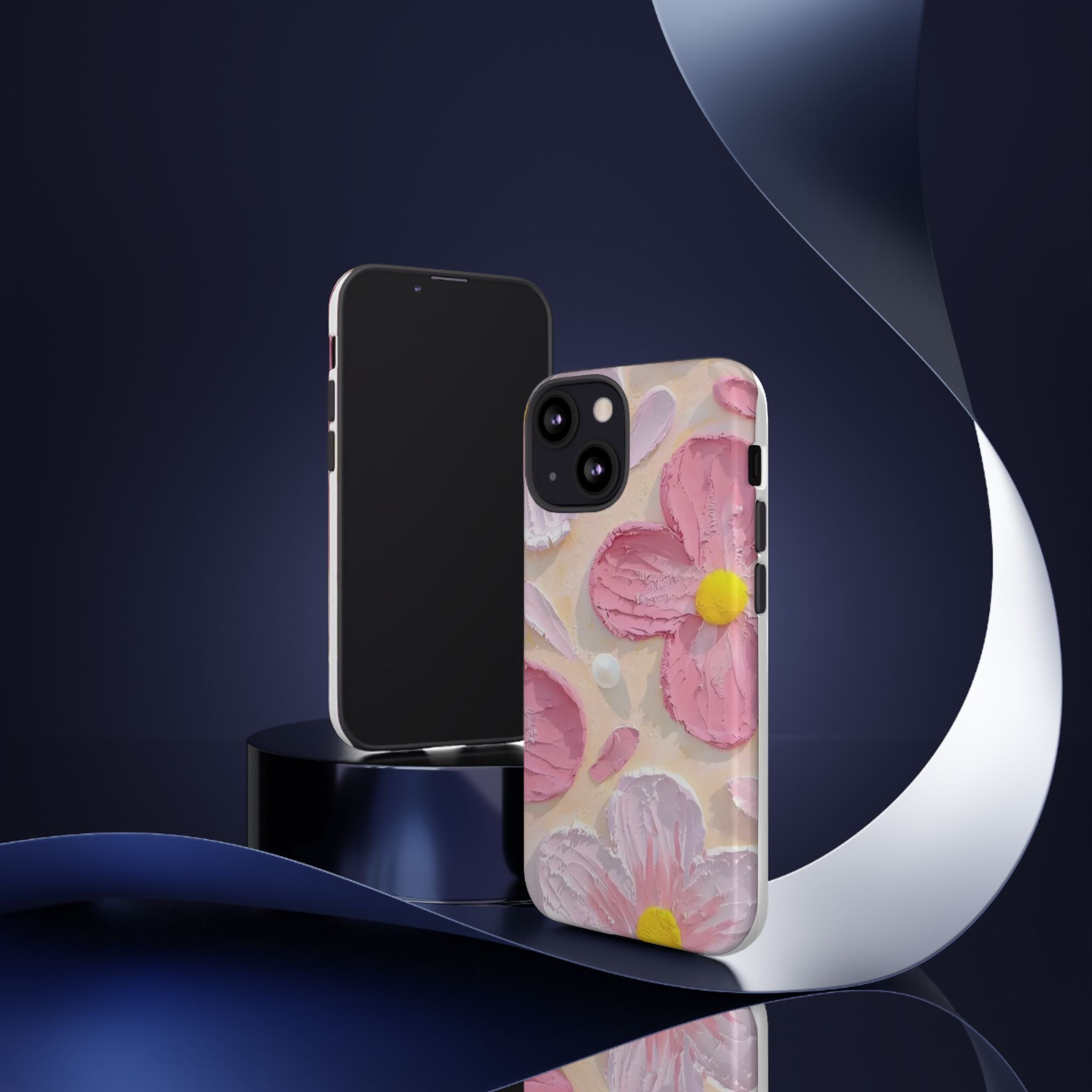 Floral Pink Buttercream Phone Case