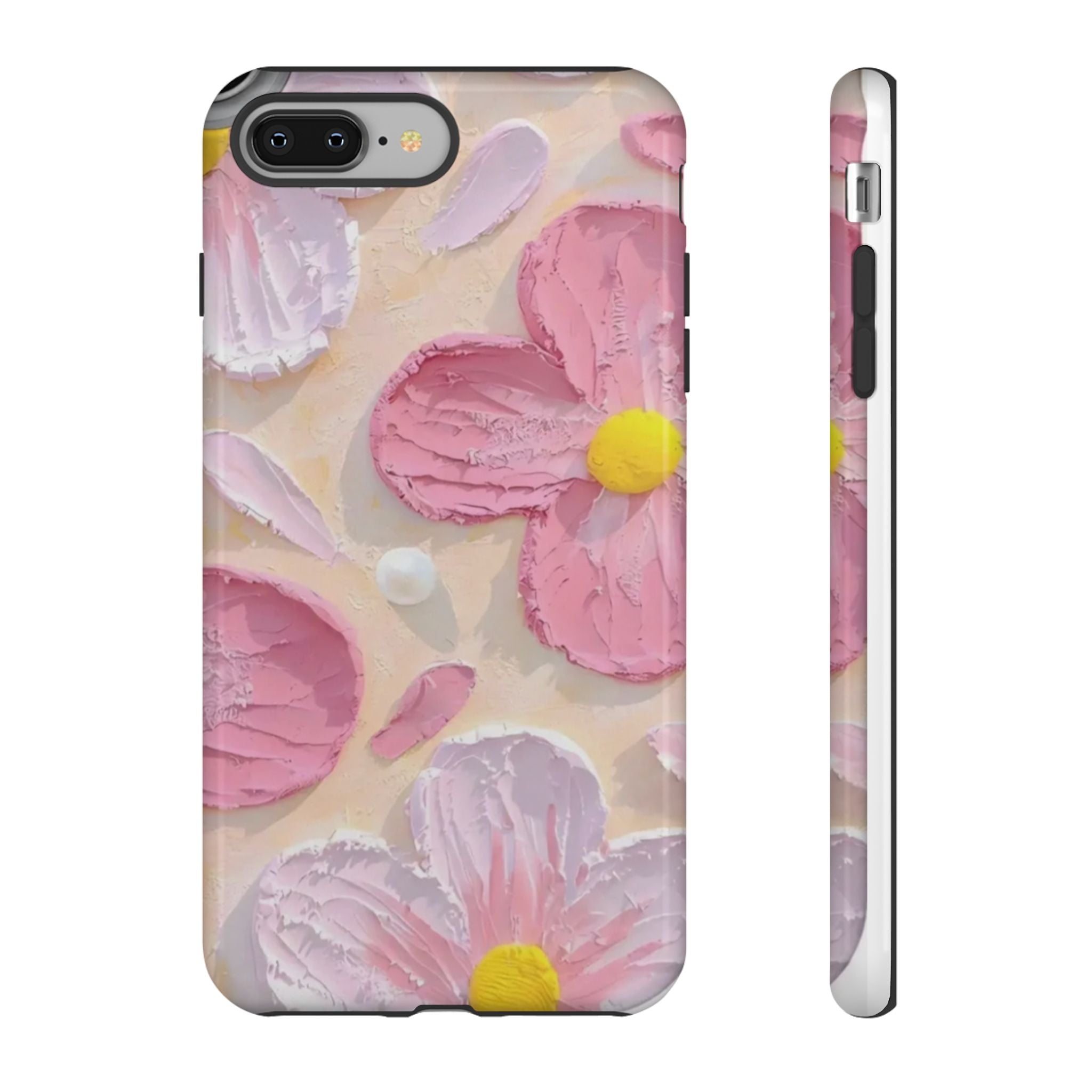 Floral Pink Buttercream Phone Case