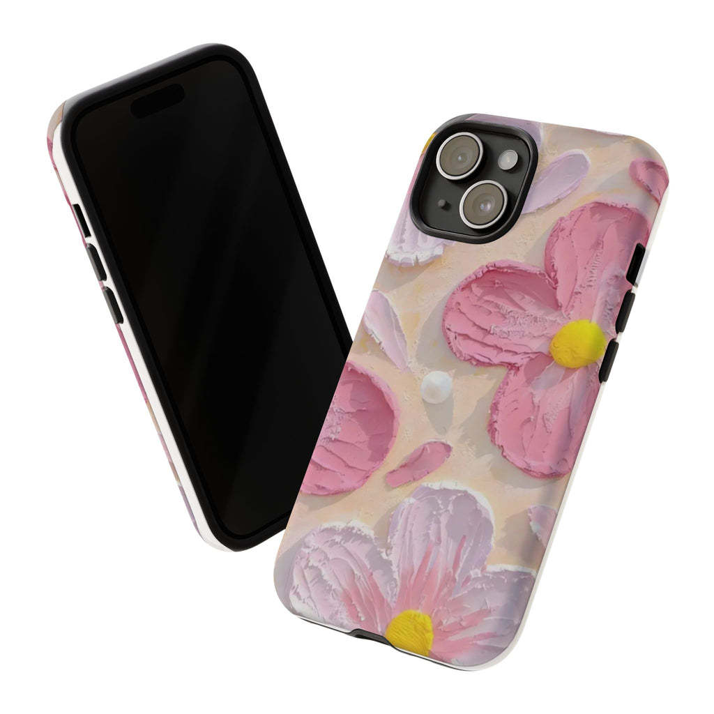 Floral Pink Buttercream Phone Case