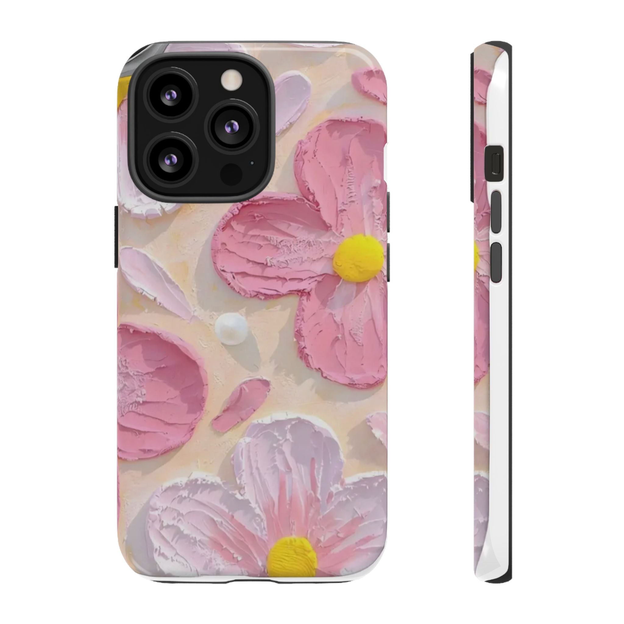 Floral Pink Buttercream Phone Case