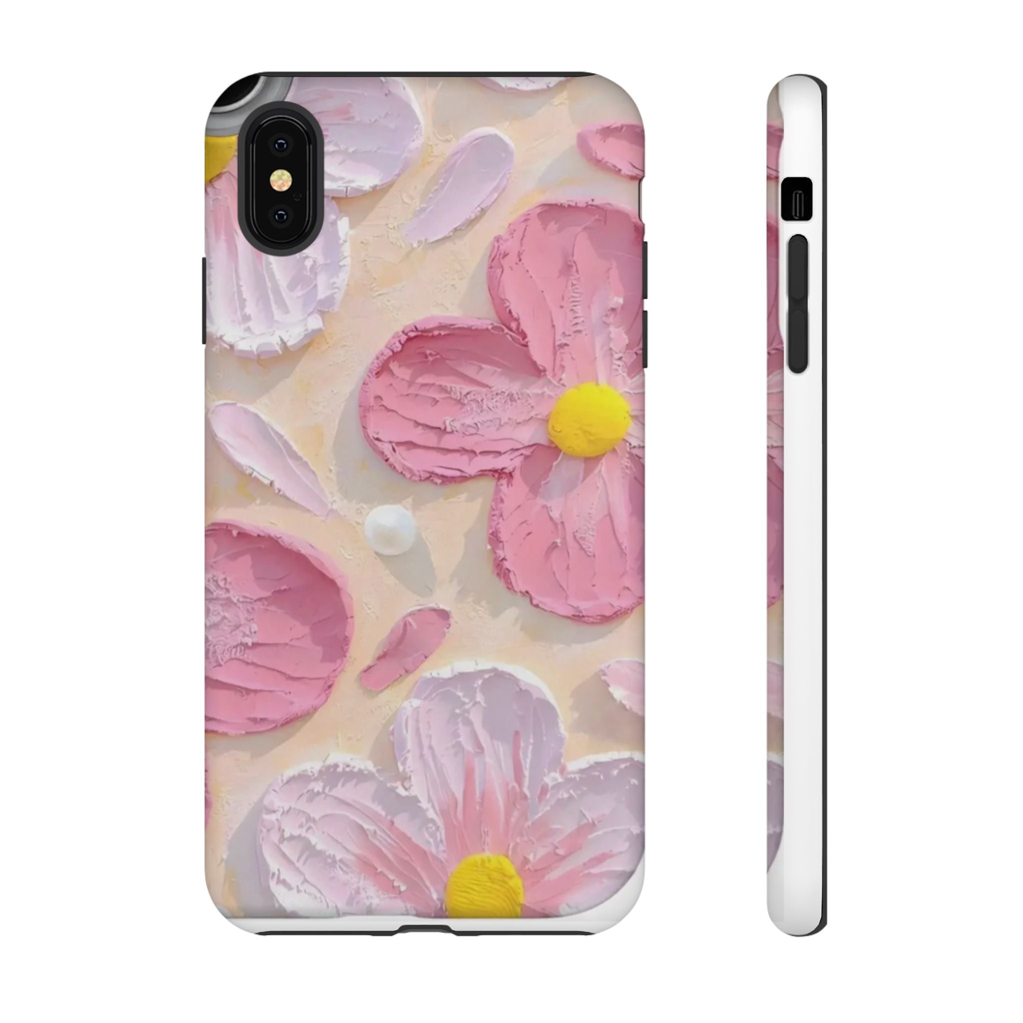 Floral Pink Buttercream Phone Case