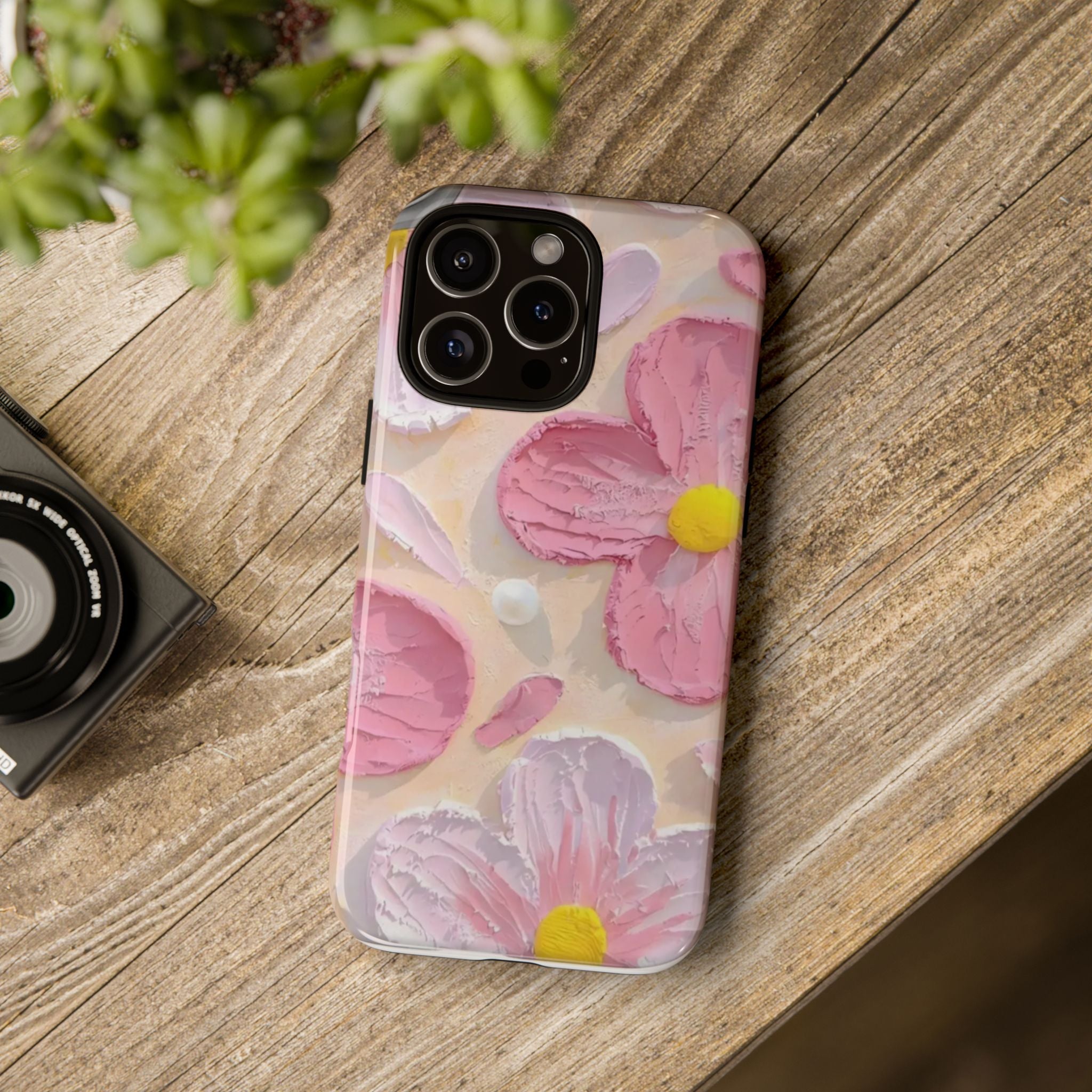 Floral Pink Buttercream Phone Case