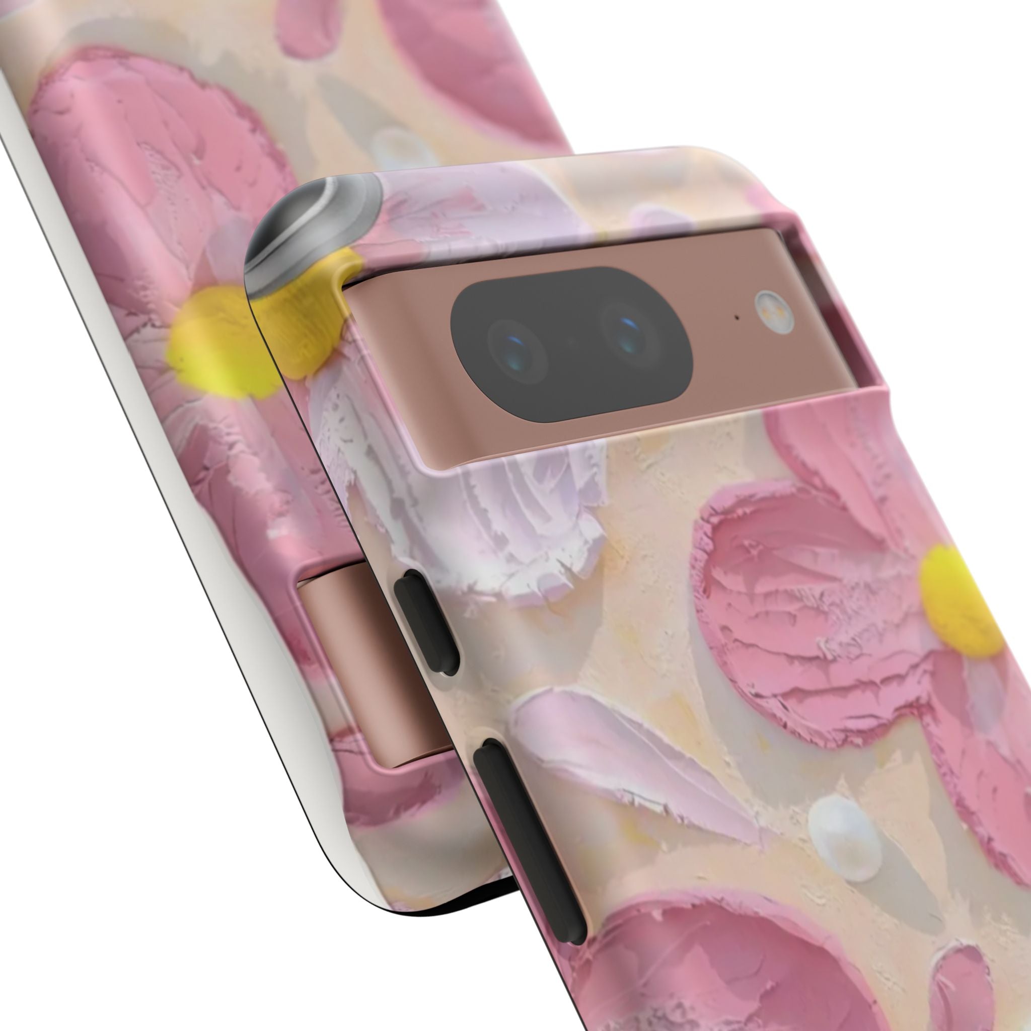 Floral Pink Buttercream Phone Case