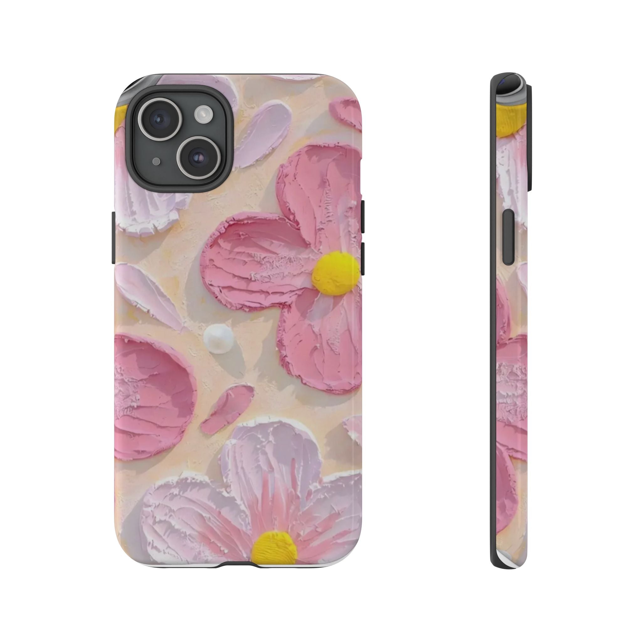 Floral Pink Buttercream Phone Case