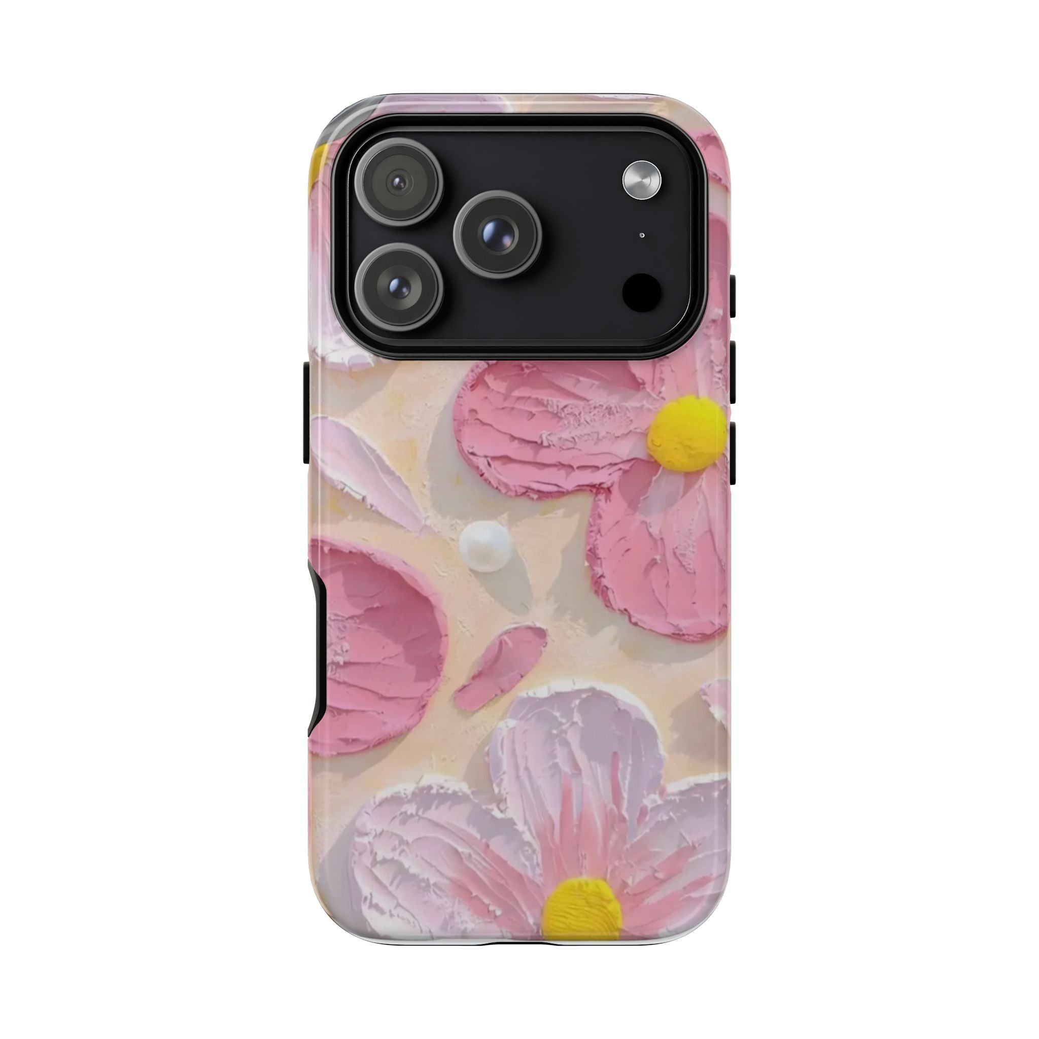 Floral Pink Buttercream Phone Case