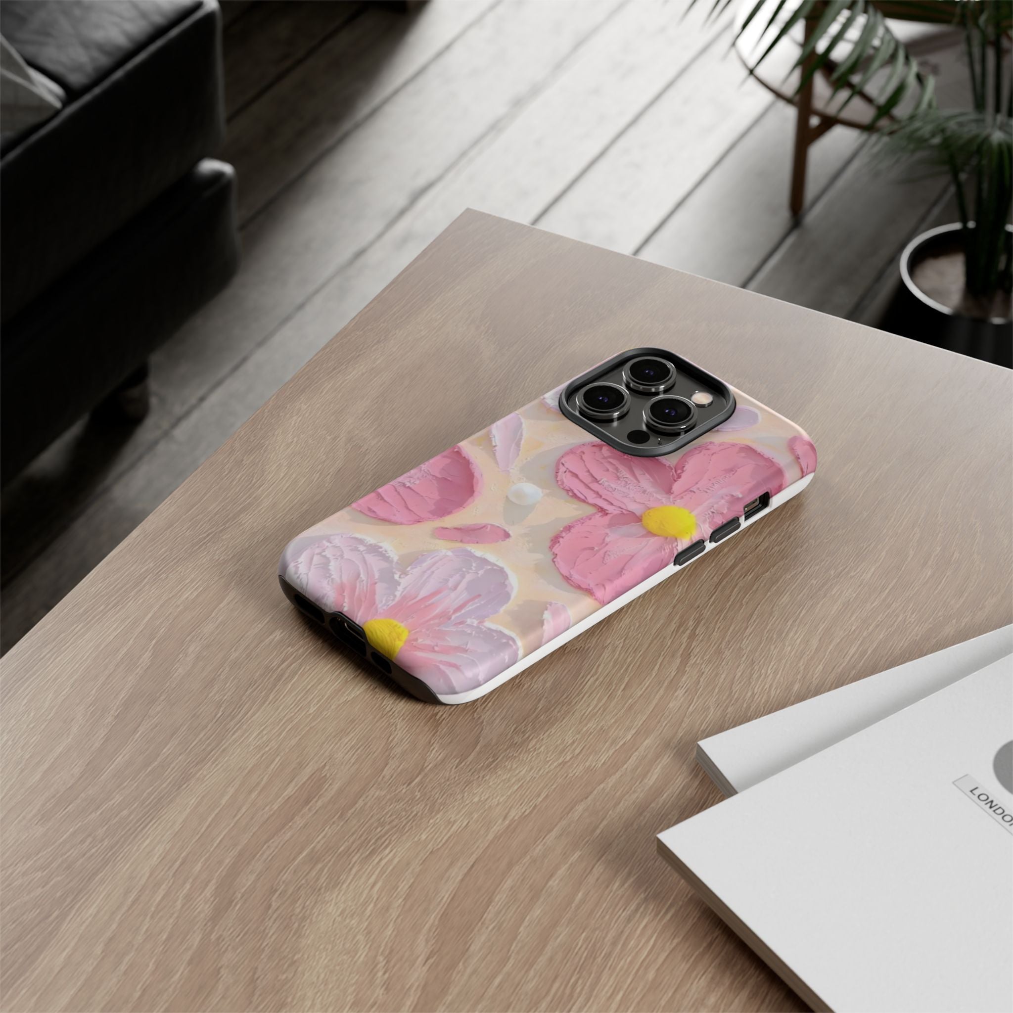 Floral Pink Buttercream Phone Case
