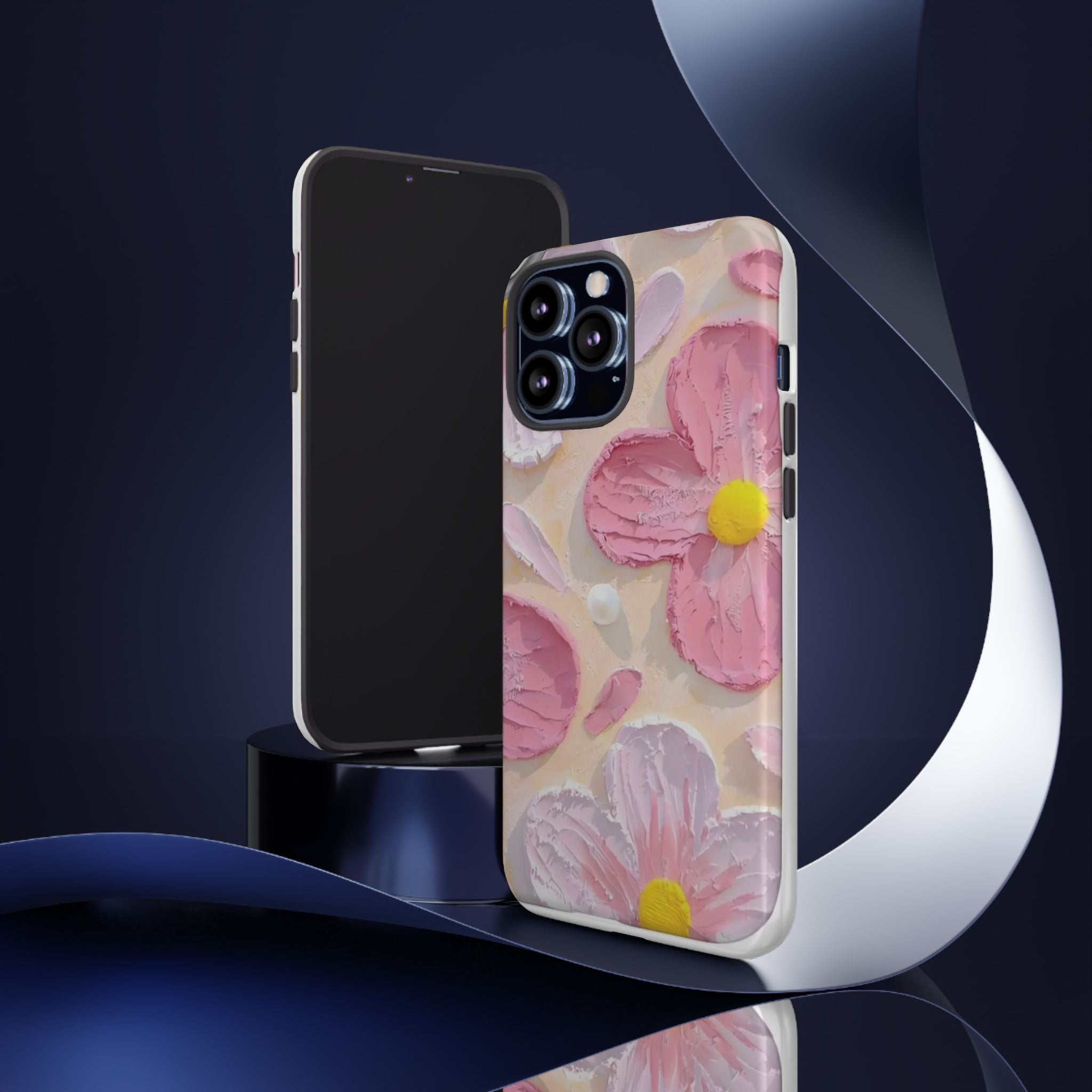 Floral Pink Buttercream Phone Case