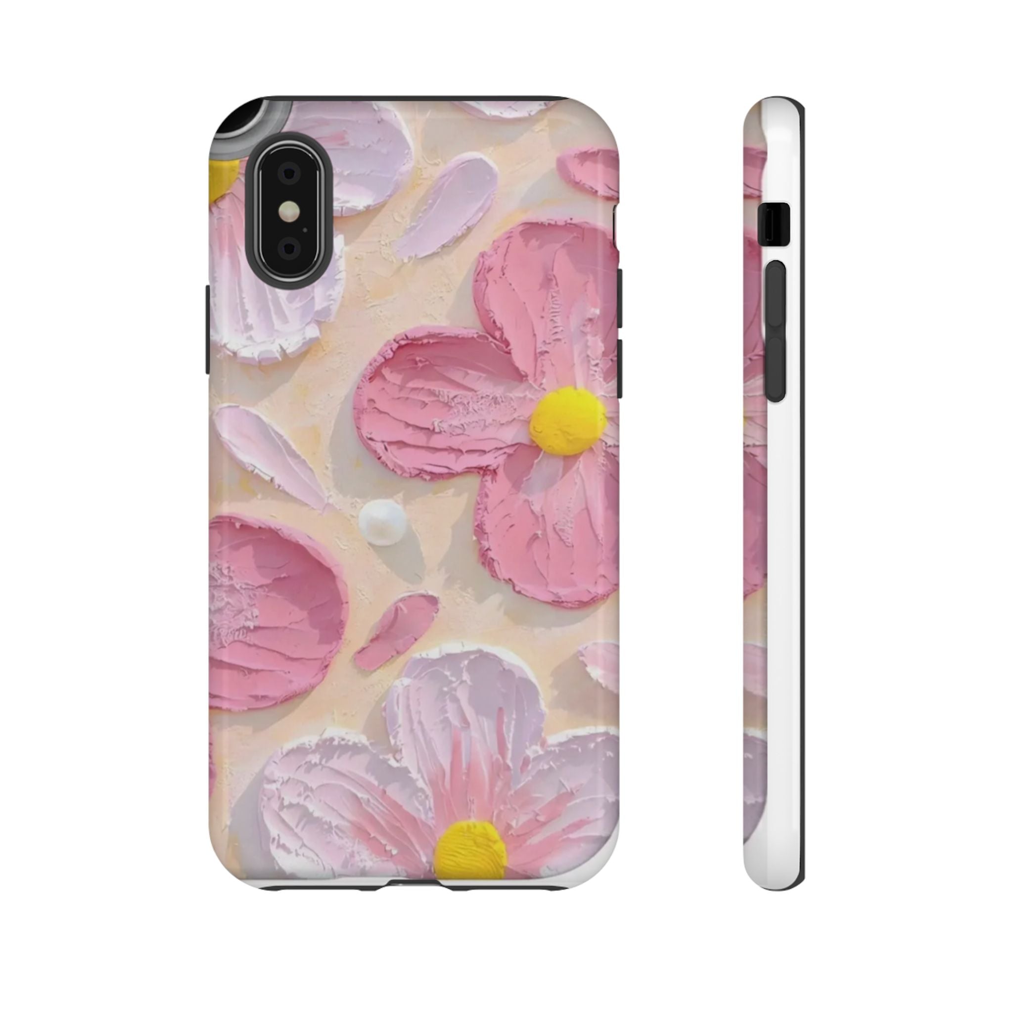 Floral Pink Buttercream Phone Case