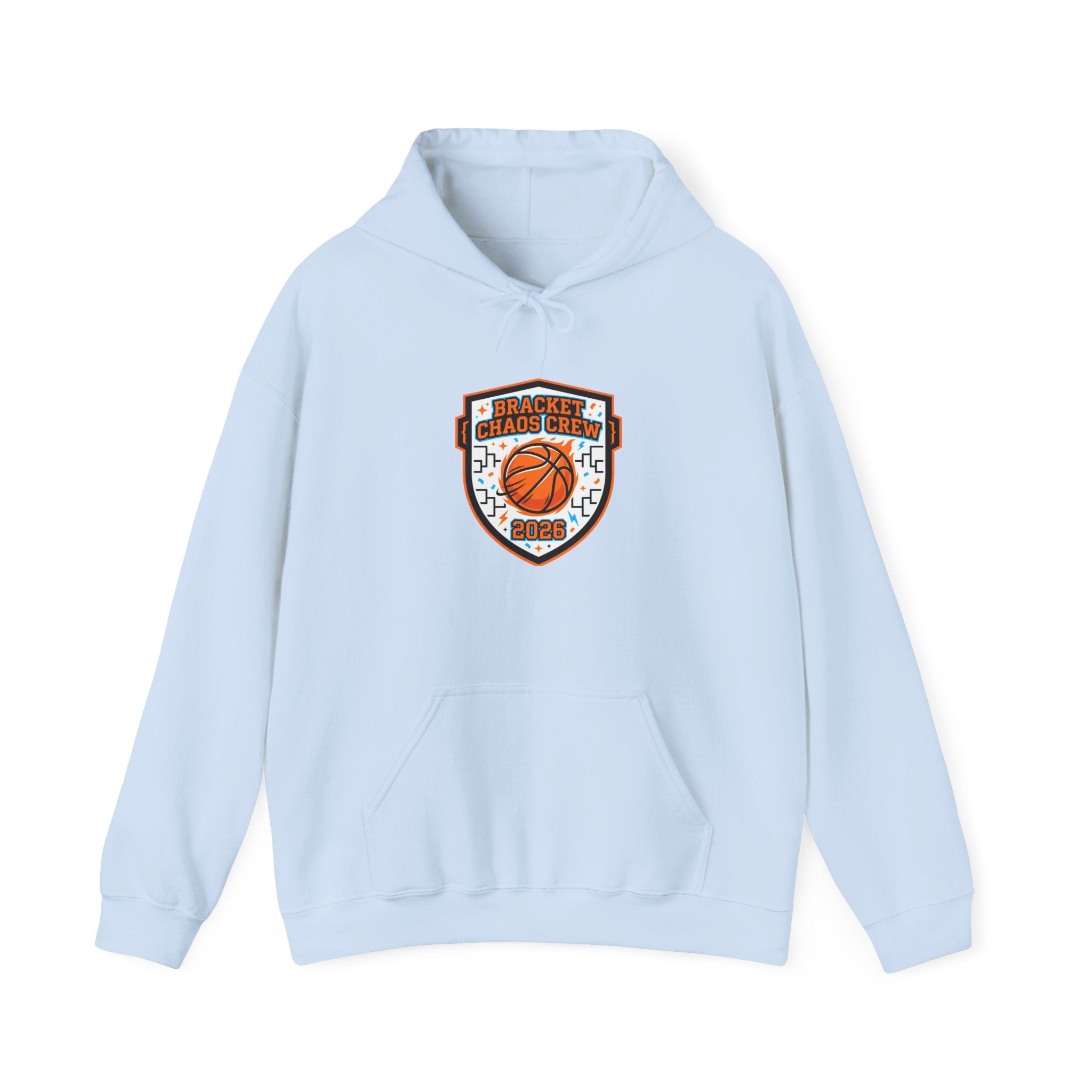 Bracket Buzzer Beater Shield Hoodie | college tournament, hoops gameday