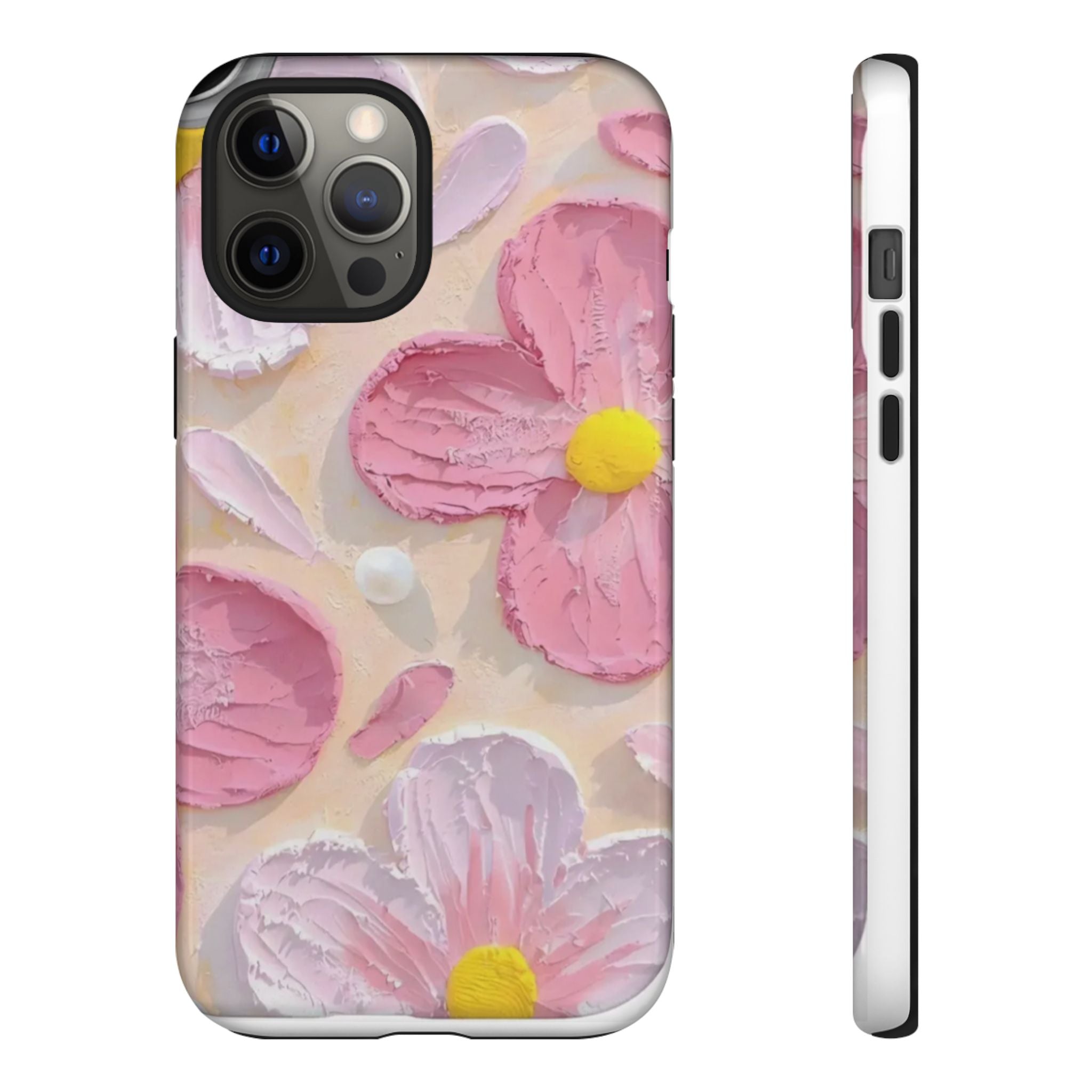 Floral Pink Buttercream Phone Case