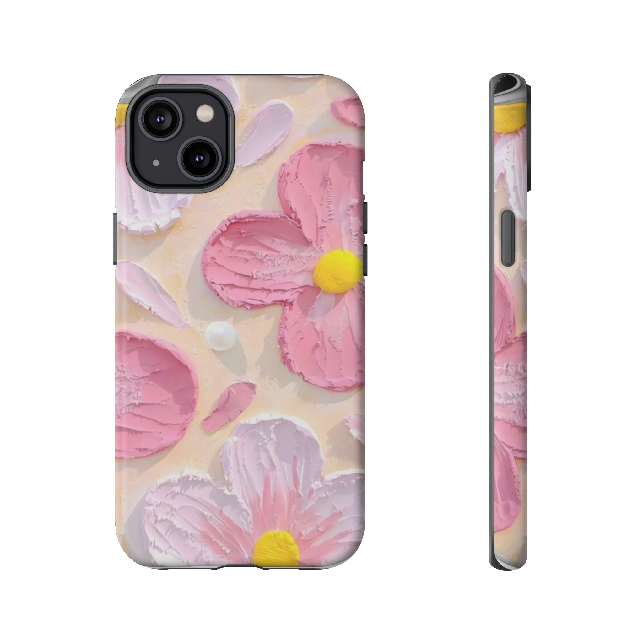 Floral Pink Buttercream Phone Case