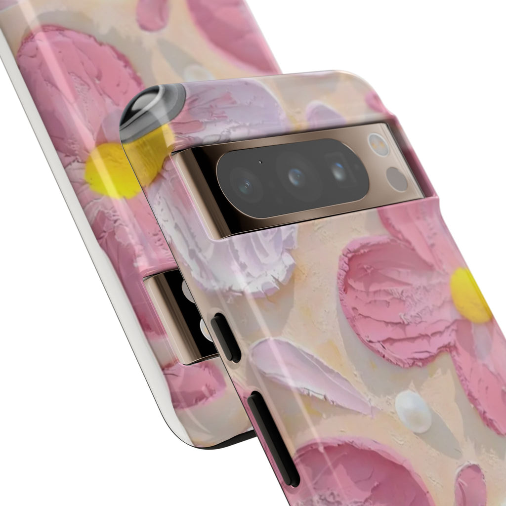 Floral Pink Buttercream Phone Case