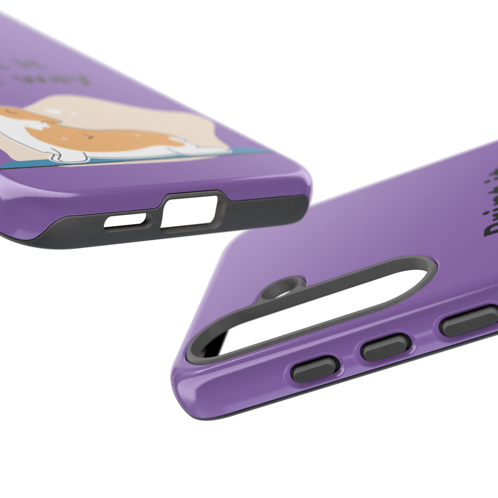Corgi Stretch Phone Case – "Print it your way" Purple Protective Case