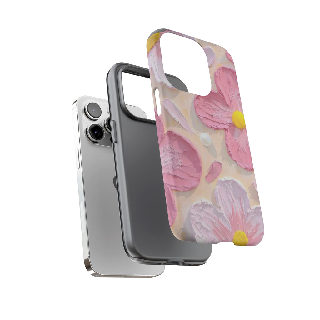 Floral Pink Buttercream Phone Case