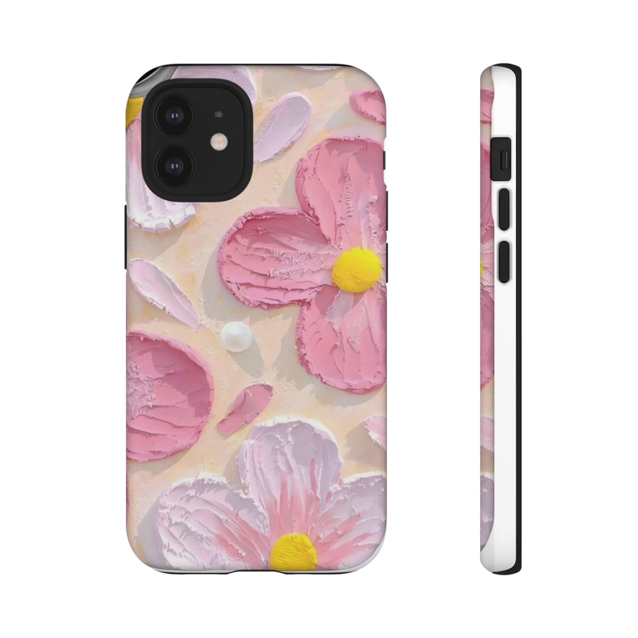 Floral Pink Buttercream Phone Case