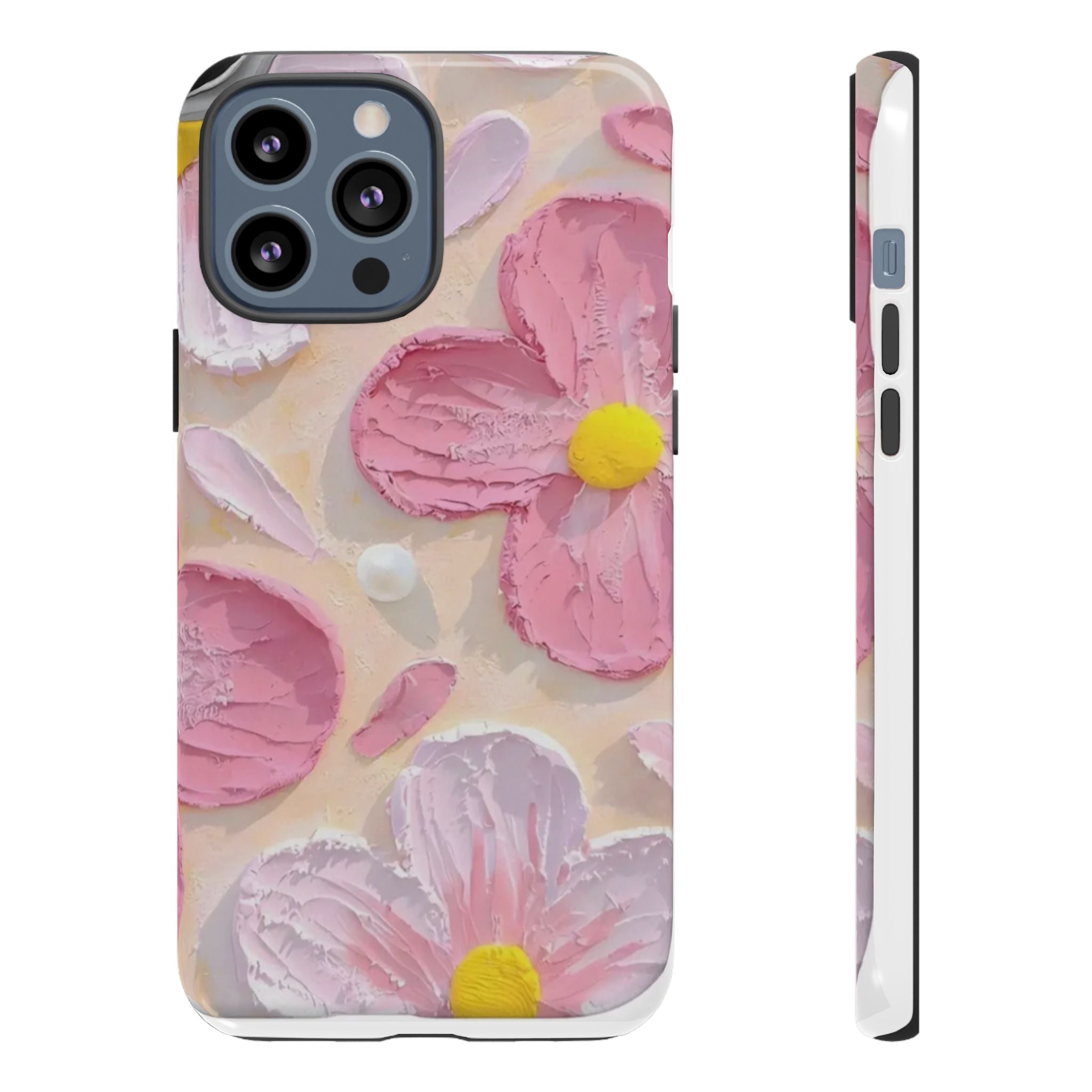 Floral Pink Buttercream Phone Case