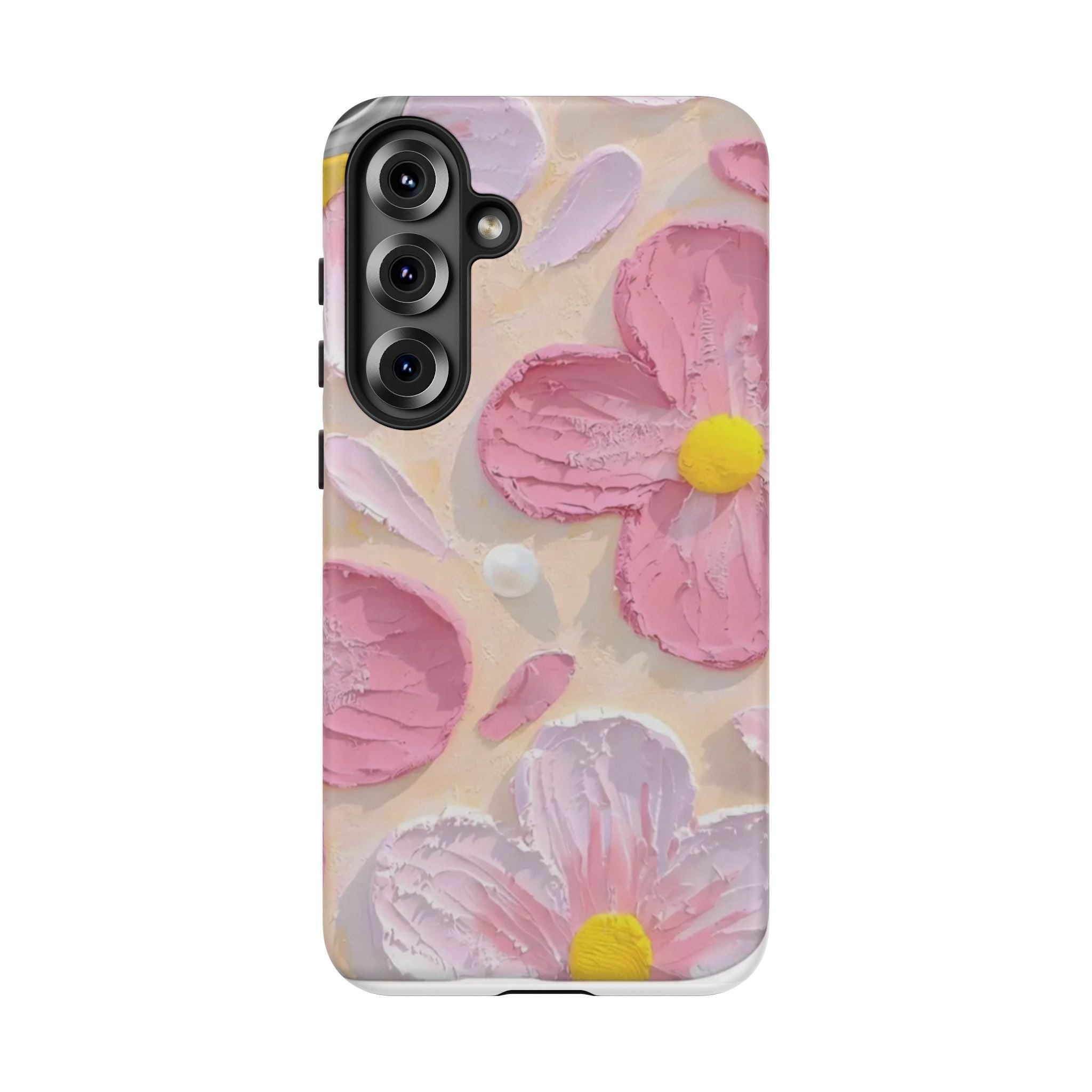 Floral Pink Buttercream Phone Case