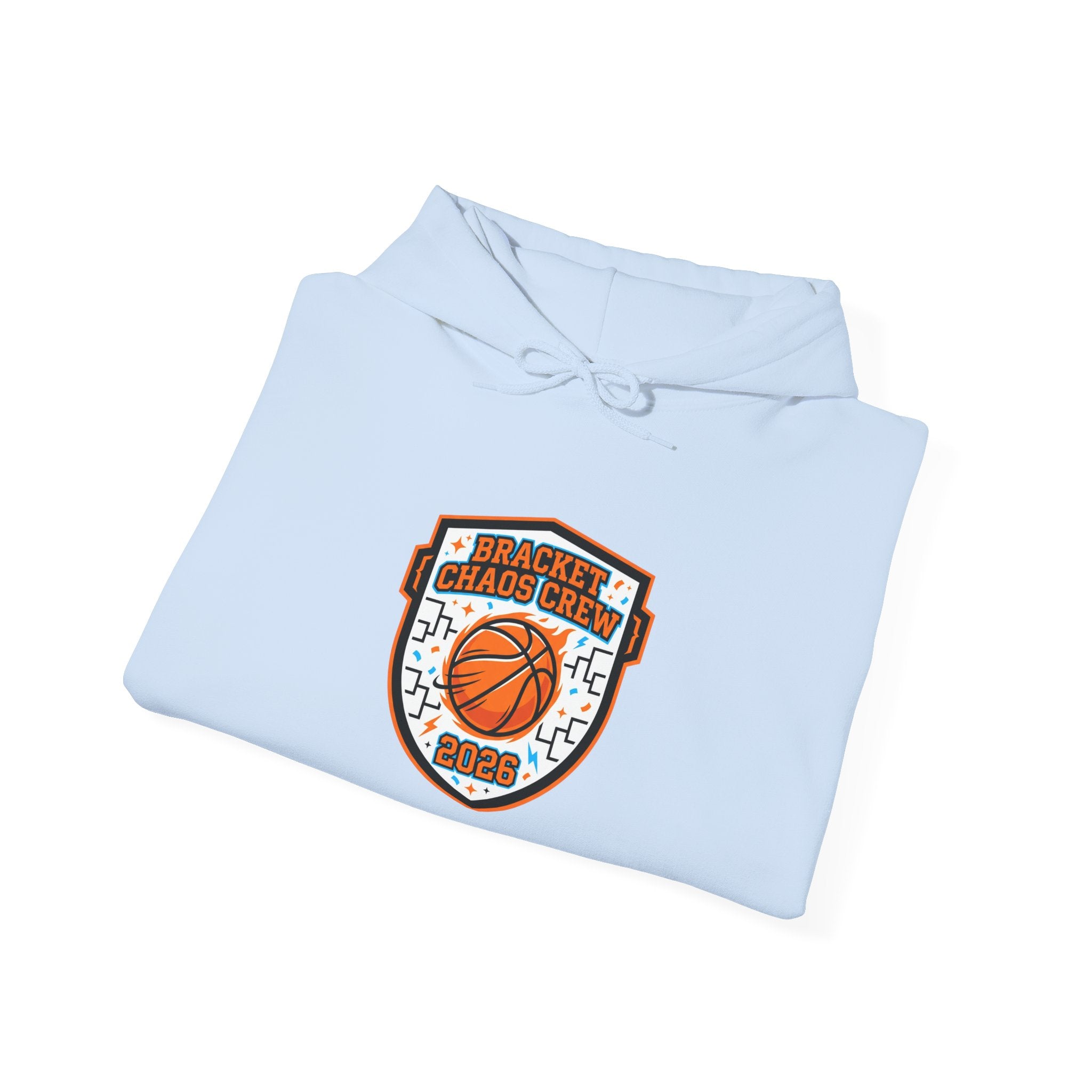 Bracket Buzzer Beater Shield Hoodie | college tournament, hoops gameday