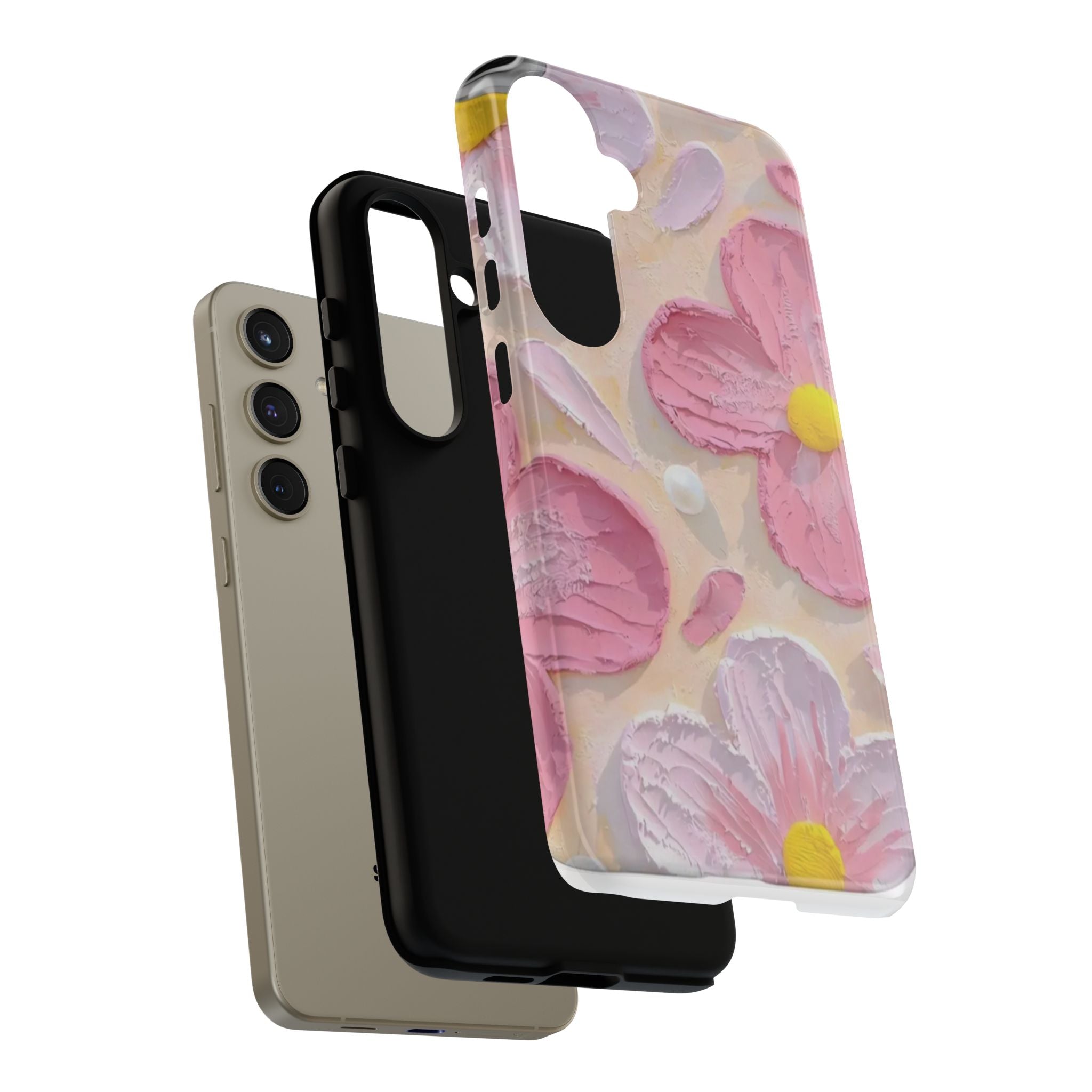 Floral Pink Buttercream Phone Case