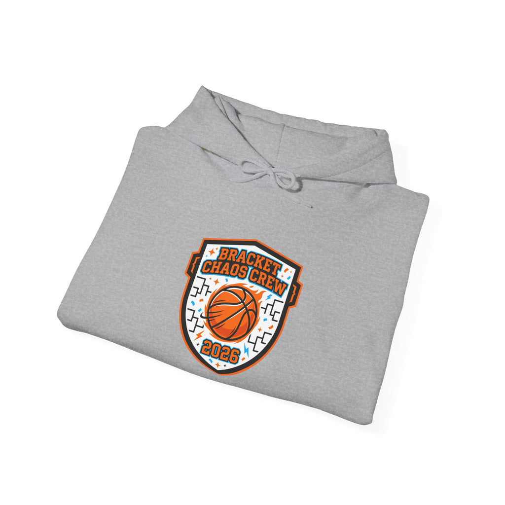 Bracket Buzzer Beater Shield Hoodie | college tournament, hoops gameday