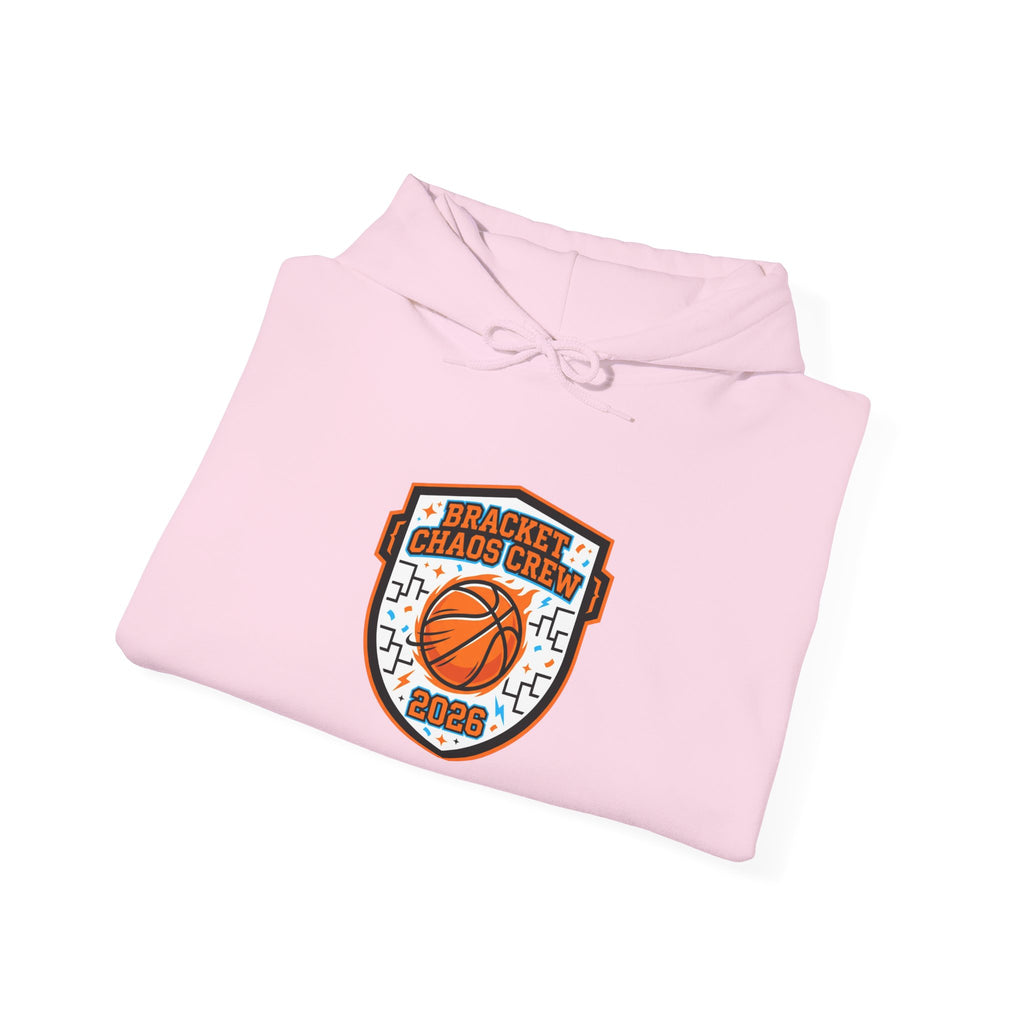 Bracket Buzzer Beater Shield Hoodie | college tournament, hoops gameday