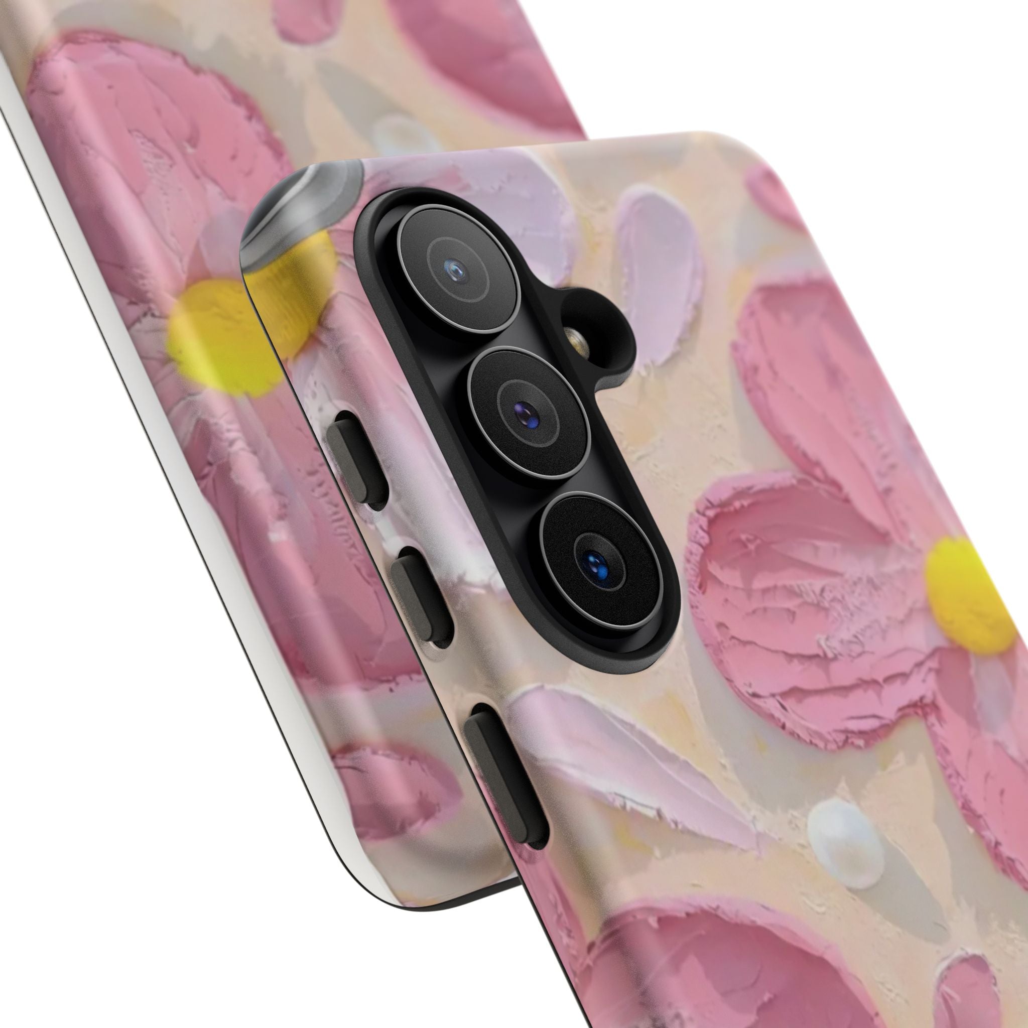 Floral Pink Buttercream Phone Case