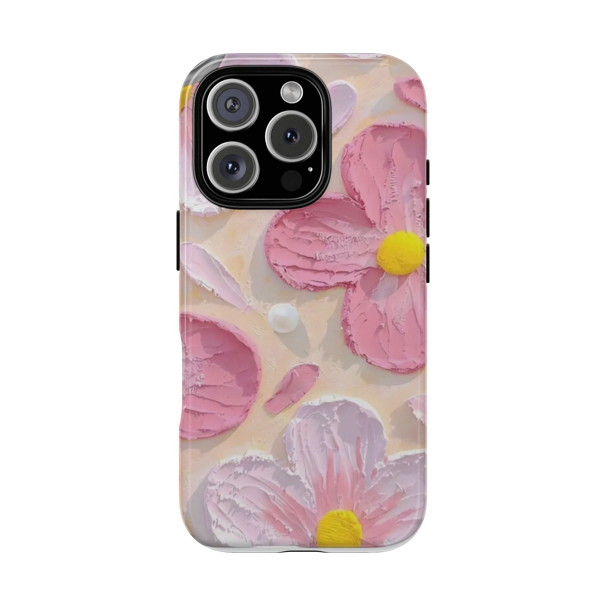Floral Pink Buttercream Phone Case