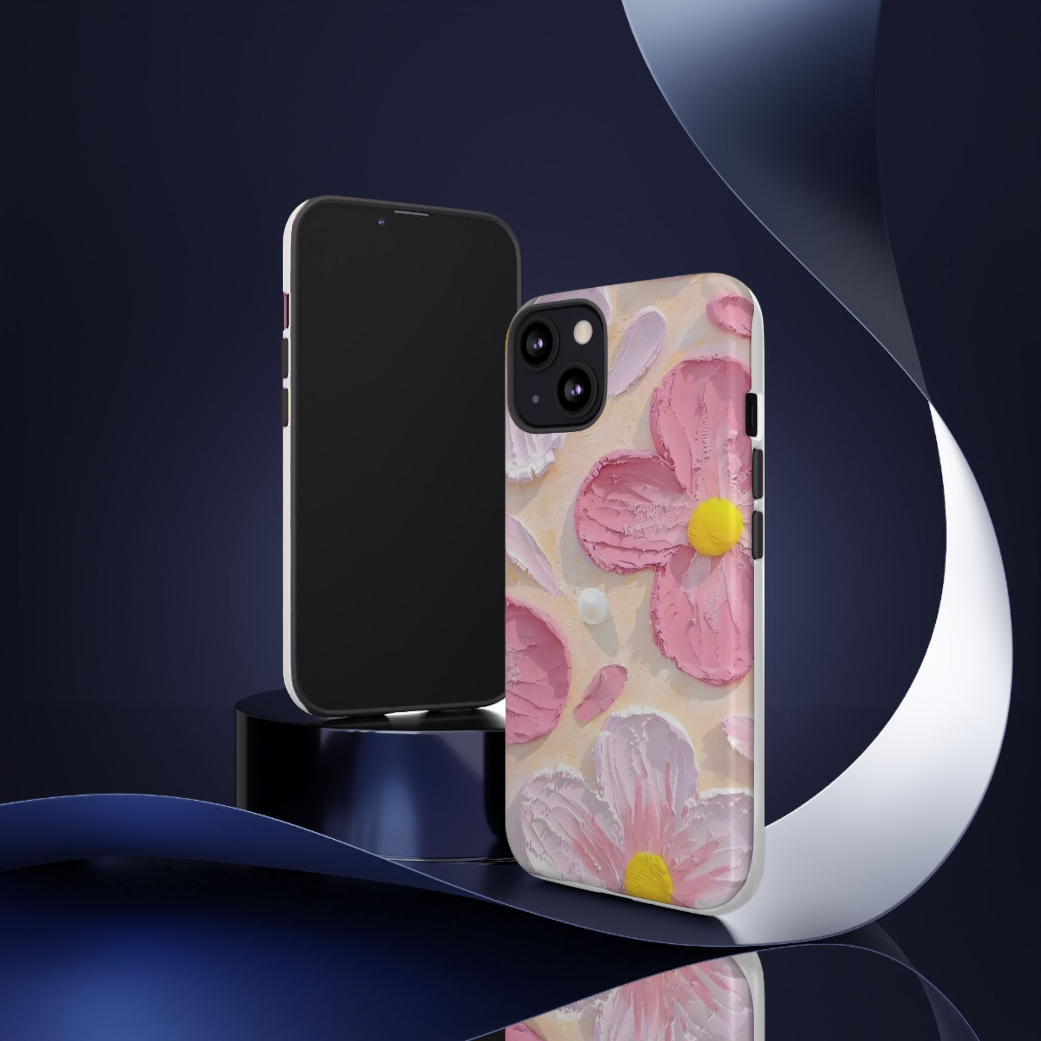 Floral Pink Buttercream Phone Case