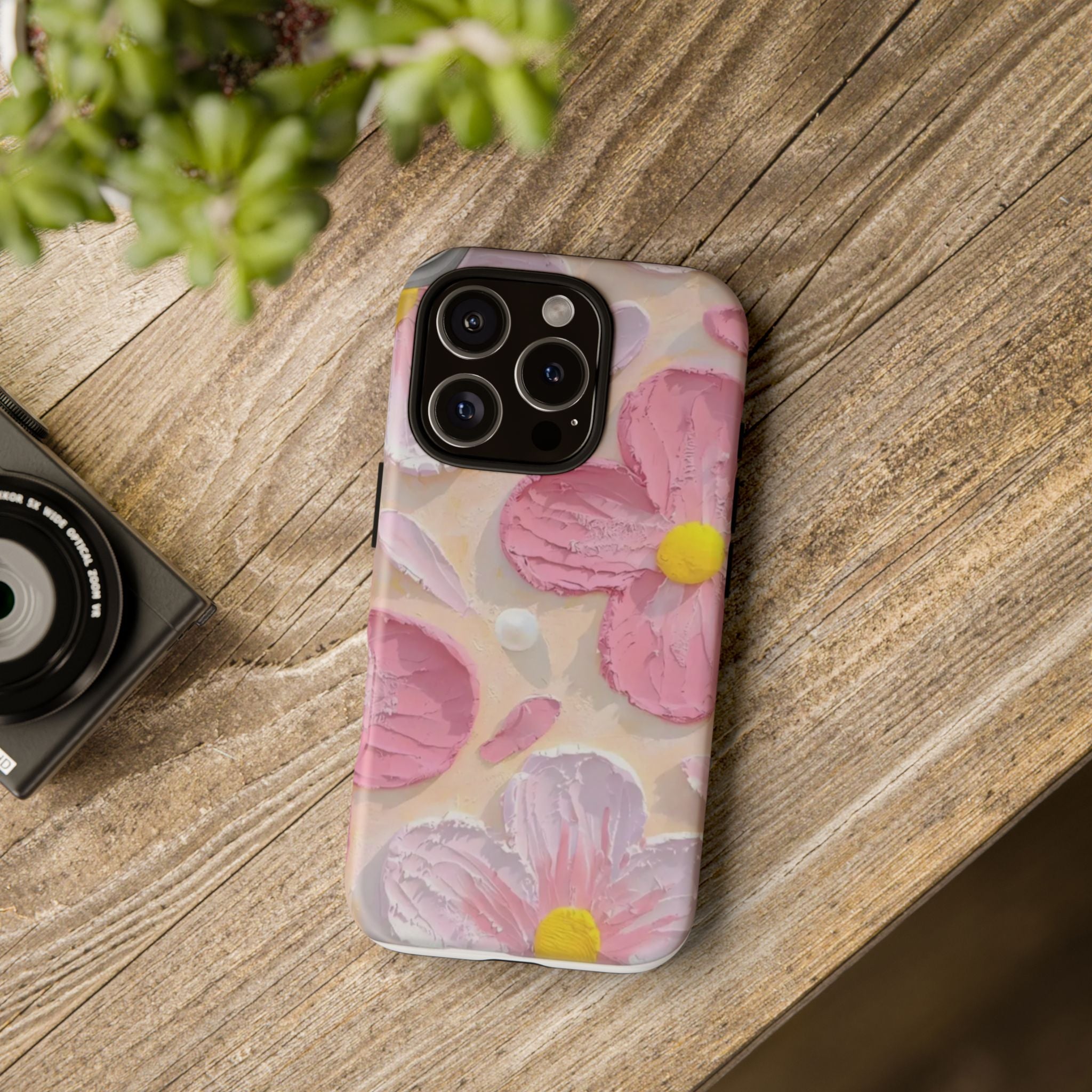 Floral Pink Buttercream Phone Case