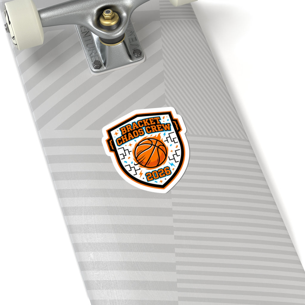 Bracket Chaos Crew Sticker | college tournament, gameday hoops