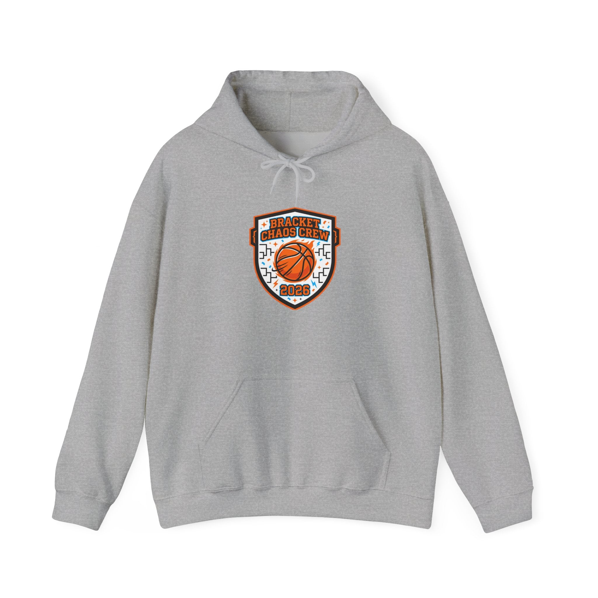 Bracket Buzzer Beater Shield Hoodie | college tournament, hoops gameday