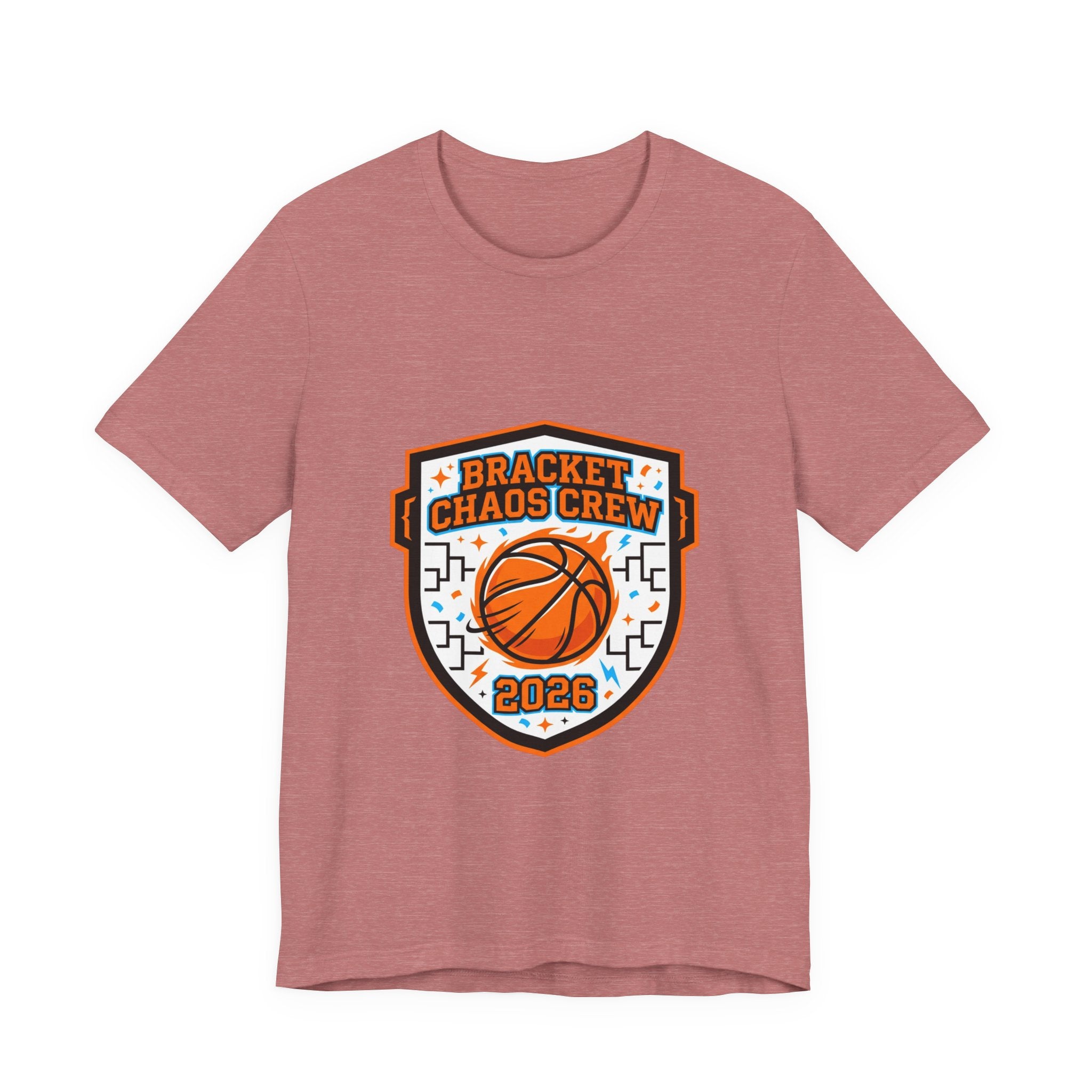 Bracket Chaos Crew Tee | college tournament, bracket, gameday hoops
