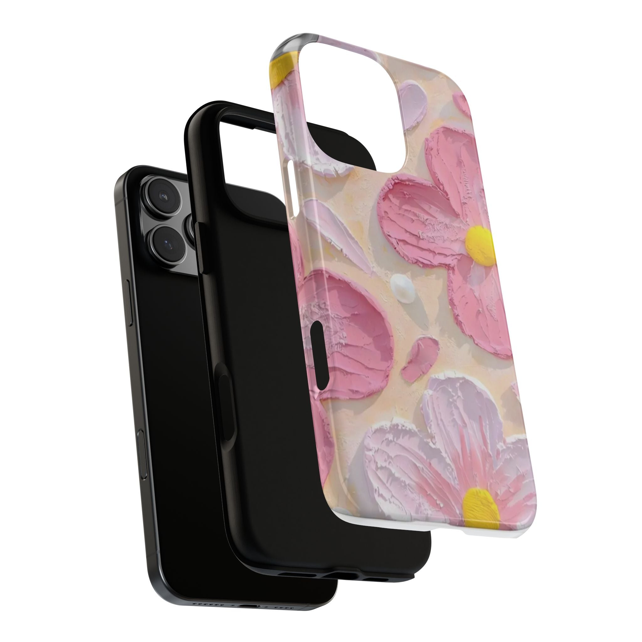Floral Pink Buttercream Phone Case