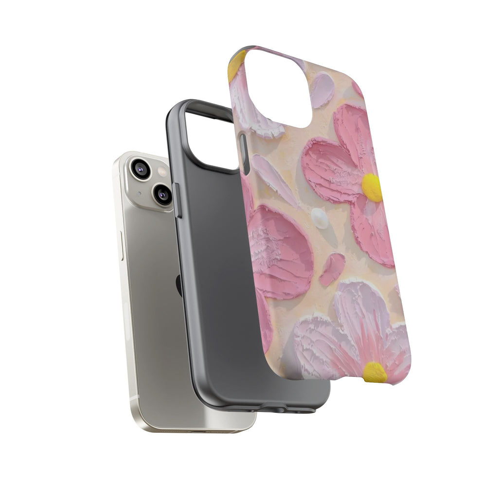 Floral Pink Buttercream Phone Case