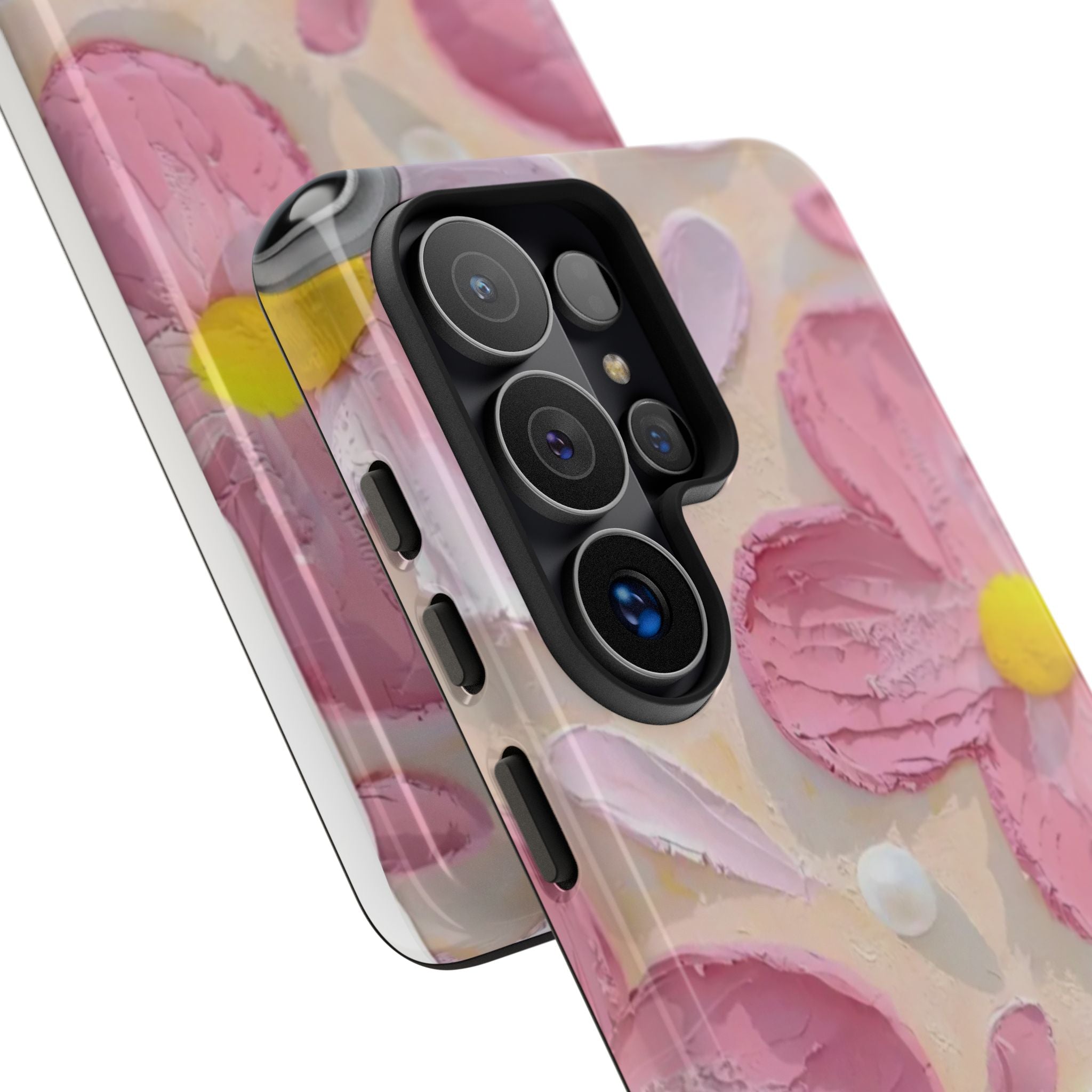 Floral Pink Buttercream Phone Case