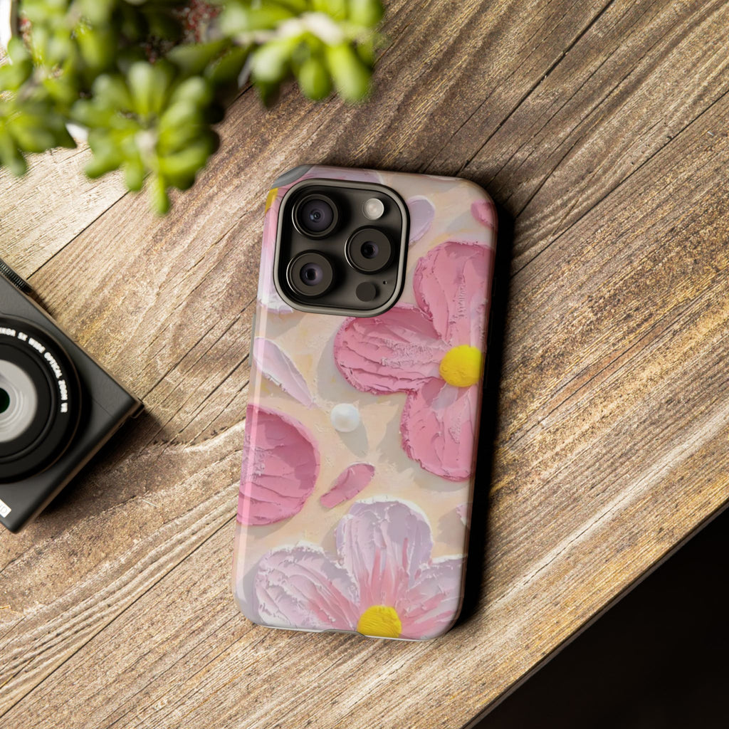 Floral Pink Buttercream Phone Case